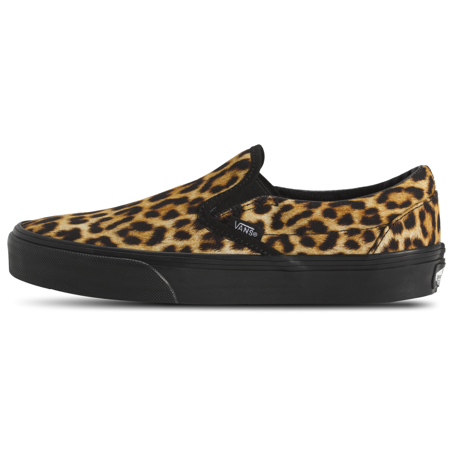 Vans Classic Slip-On Leopard - Women's - Black/Brown