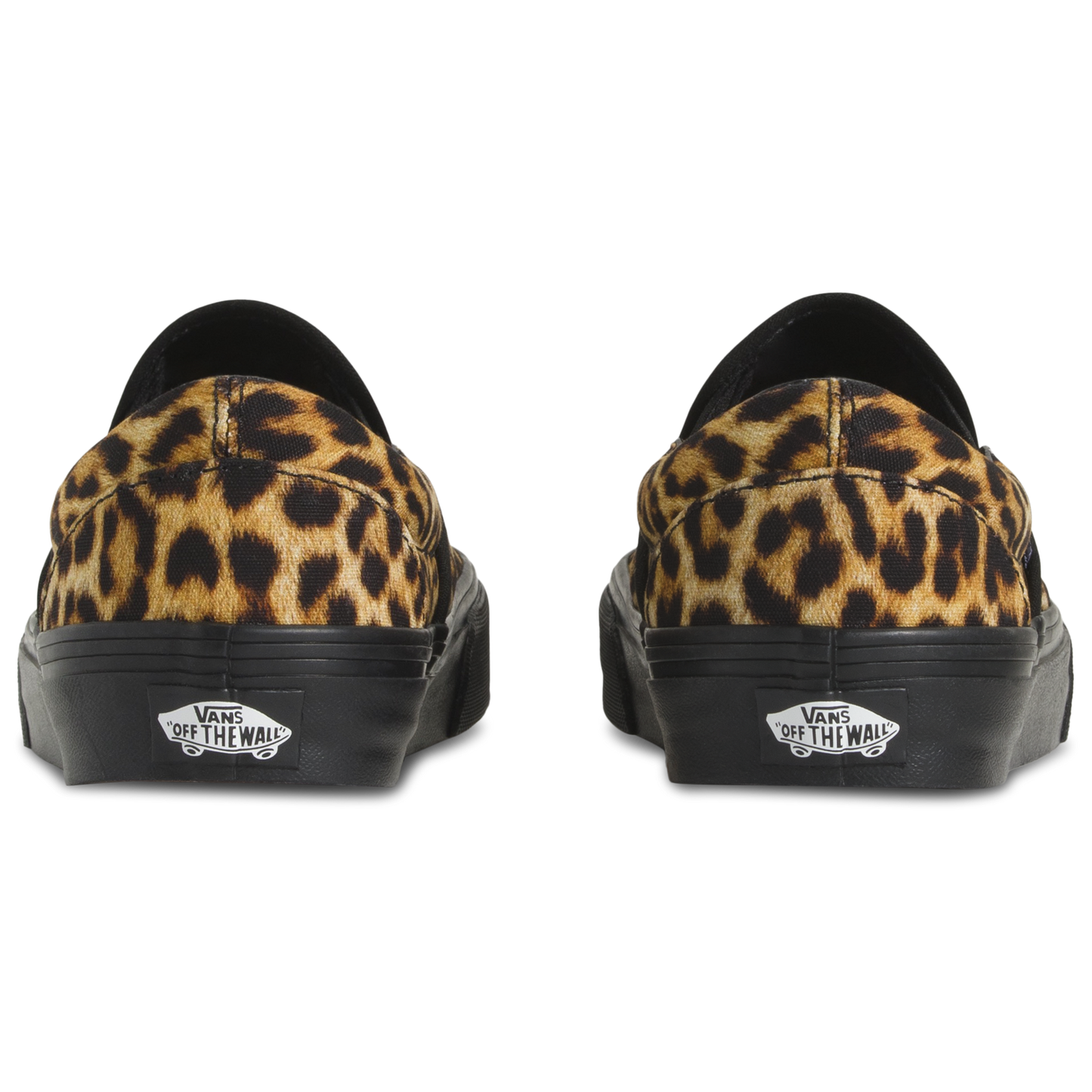 Vans Classic Slip-On Leopard - Women's - Black/Brown