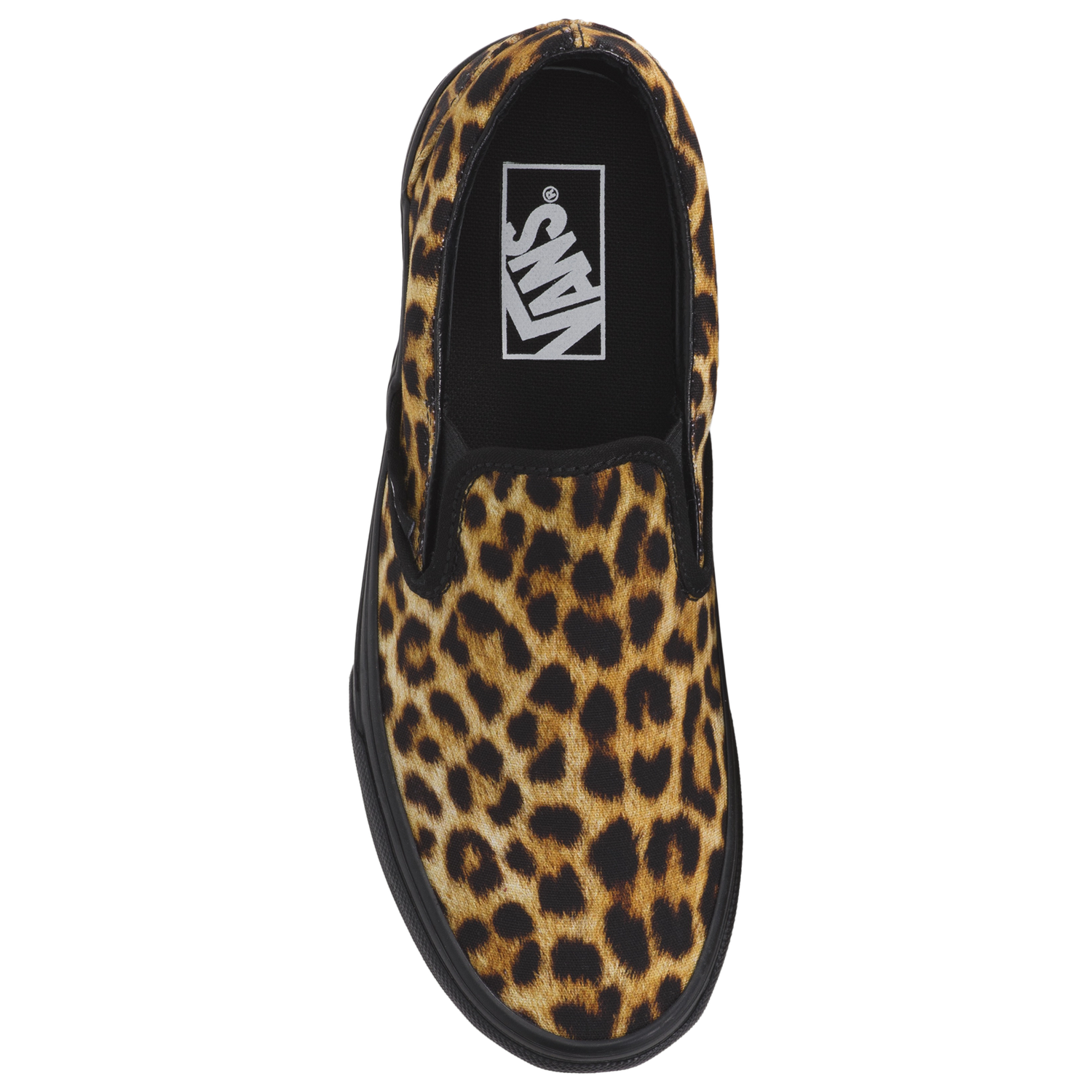 Vans Classic Slip-On Leopard - Women's - Black/Brown