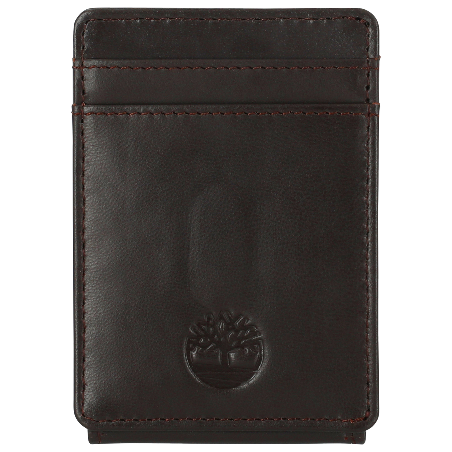 Timberland Magnetic Clip Front Pocket Wallet - Men's - Brown