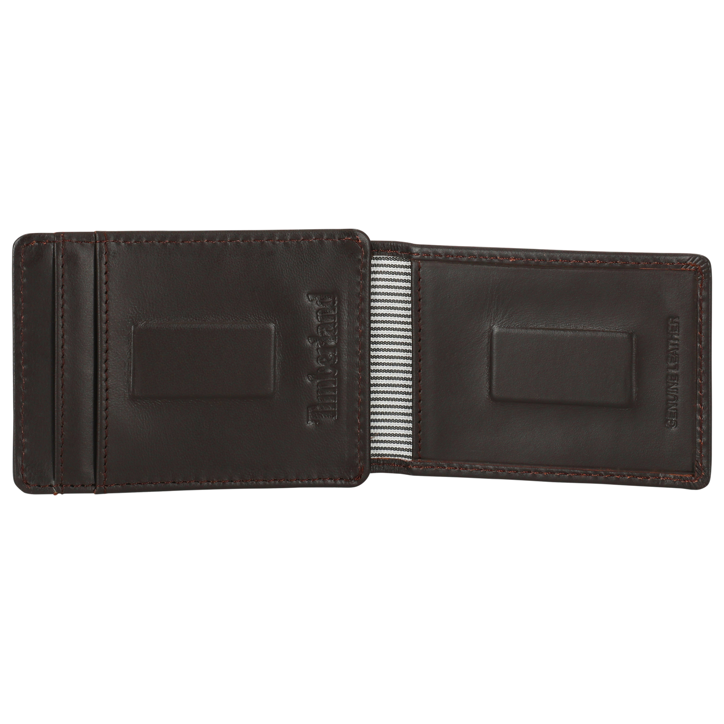 Timberland Magnetic Clip Front Pocket Wallet - Men's - Brown