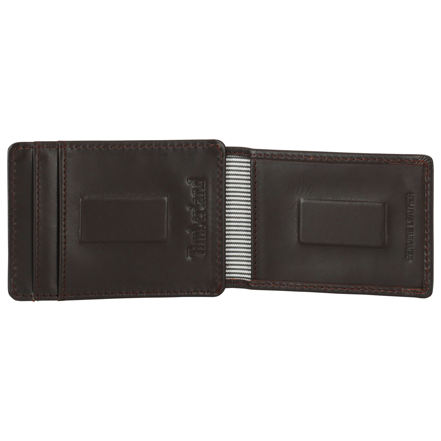 Timberland Magnetic Clip Front Pocket Wallet - Men's - Brown
