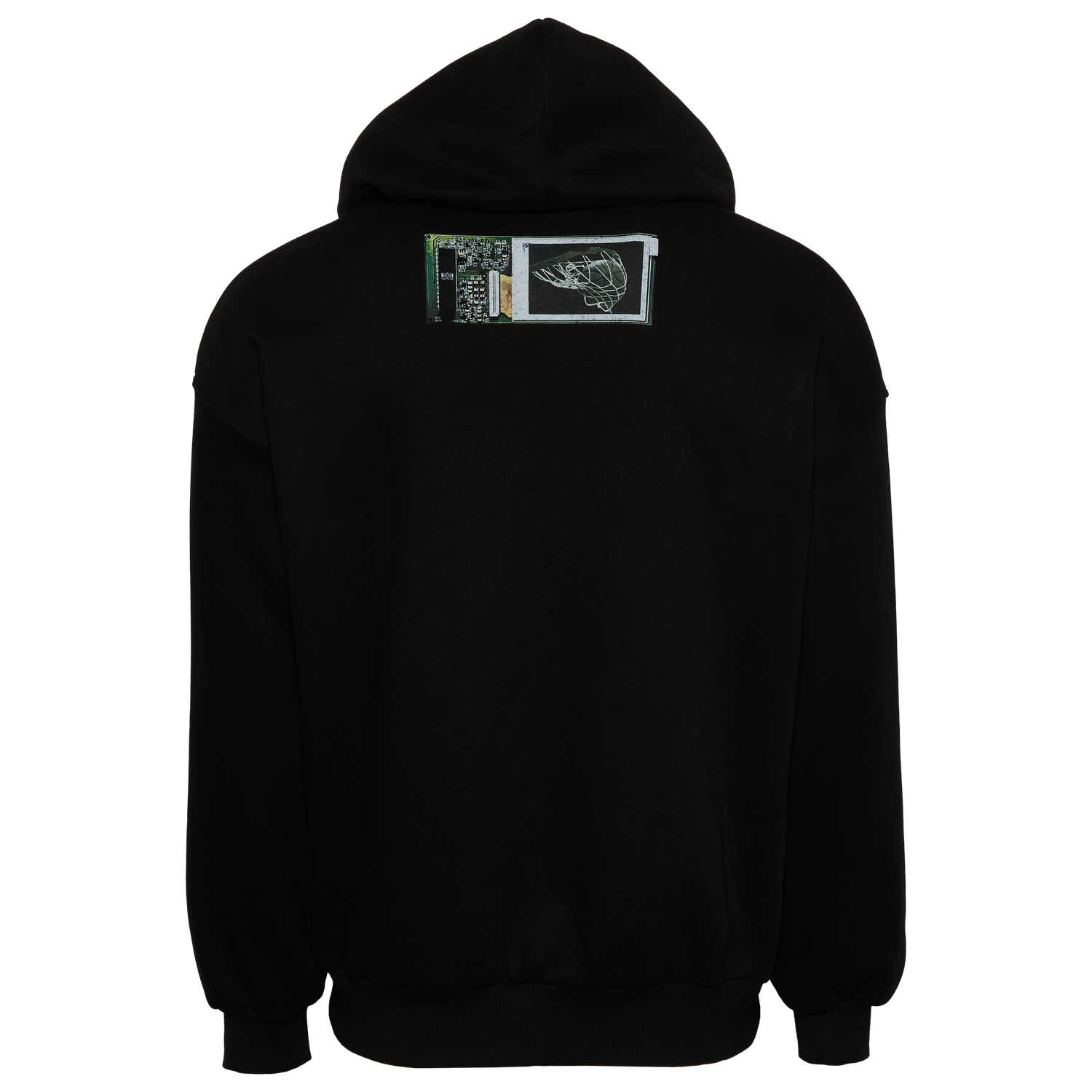 NOxID Circuit Fleece Hoodie - Men's - Black/Green