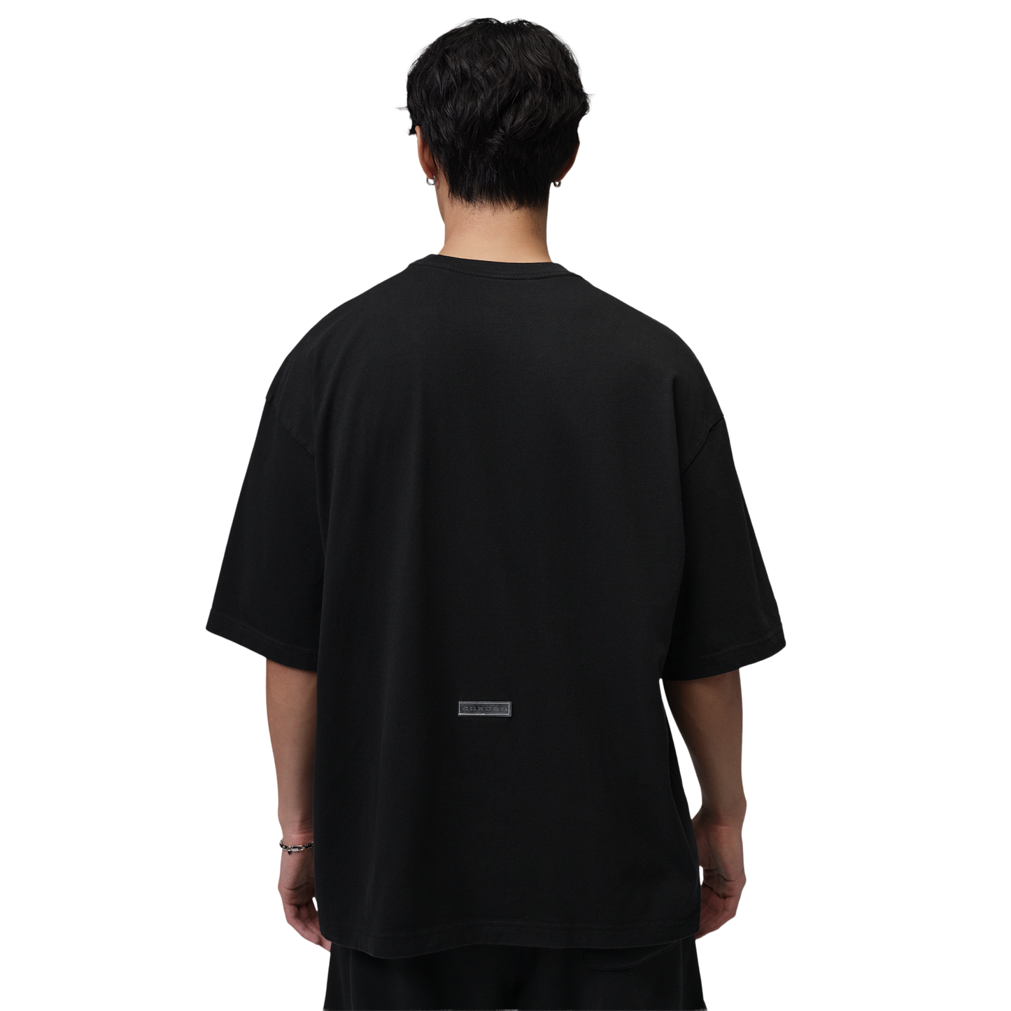 Jordan Flight Essential  96 Oversize PCH SS Crew - Men's - Black/Black