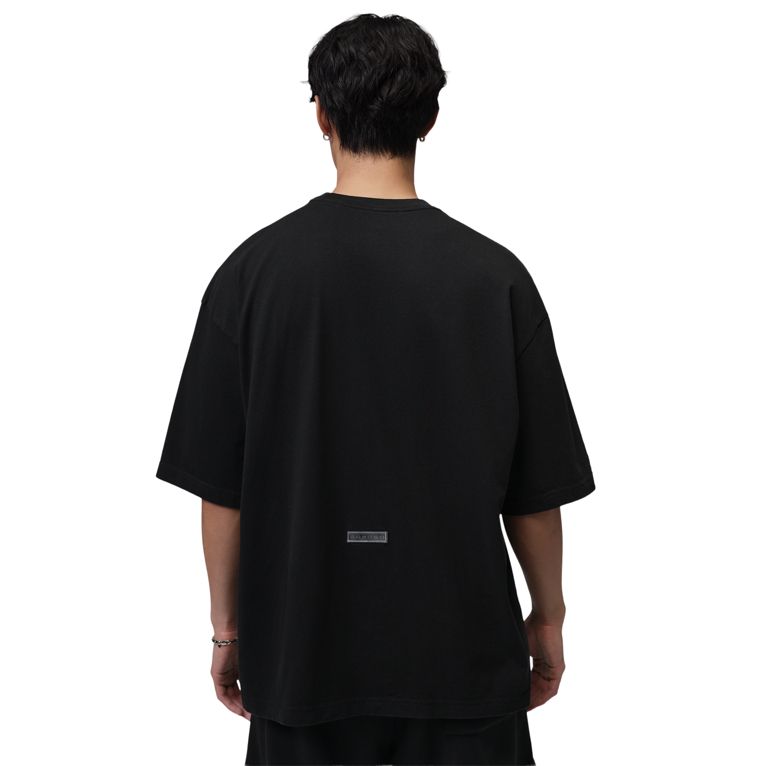 Jordan Flight Essential  96 Oversize PCH SS Crew - Men's - Black/Black