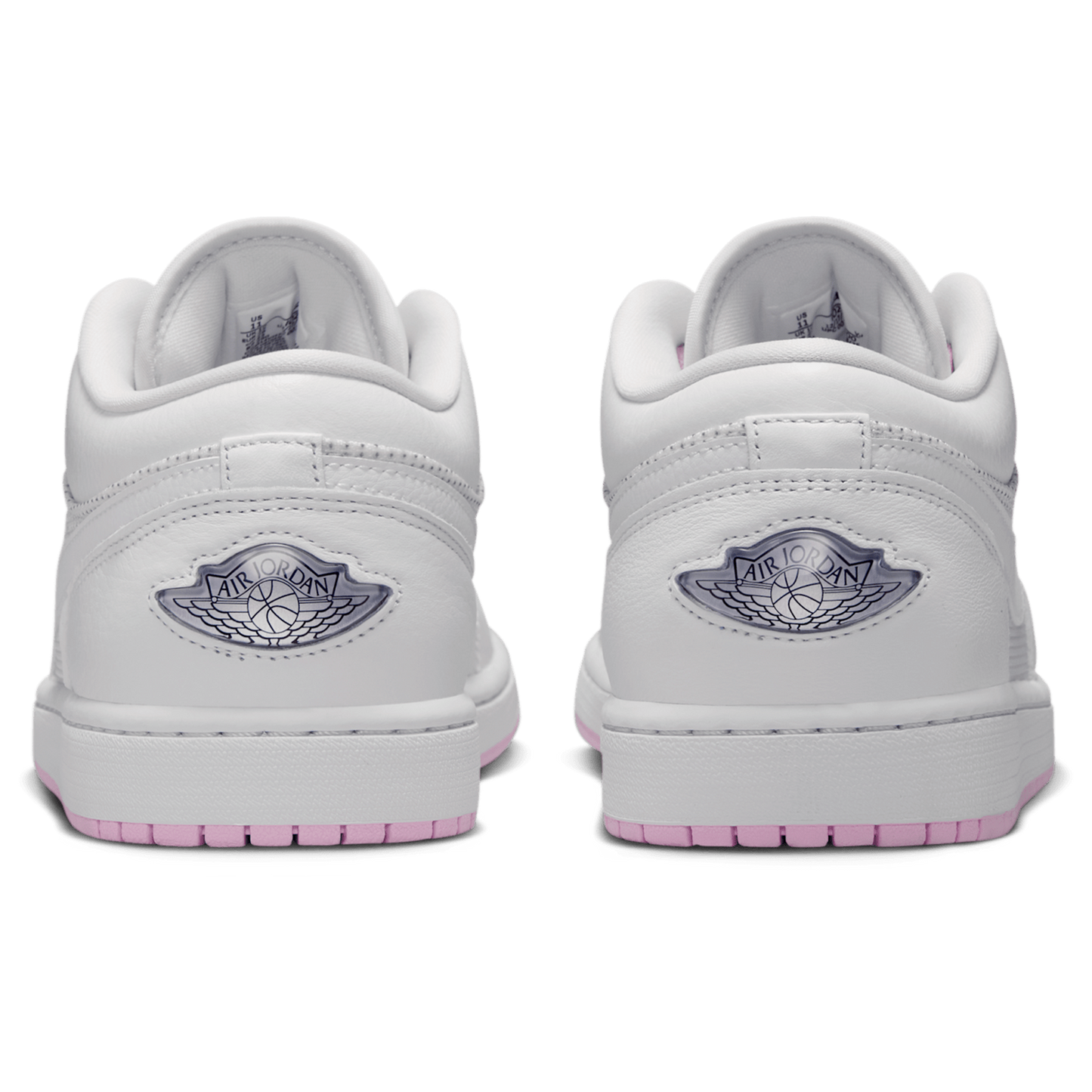 Jordan Air Jordan 1 Low SE - Men's - Summit White/Light Arctic Pink/Silver