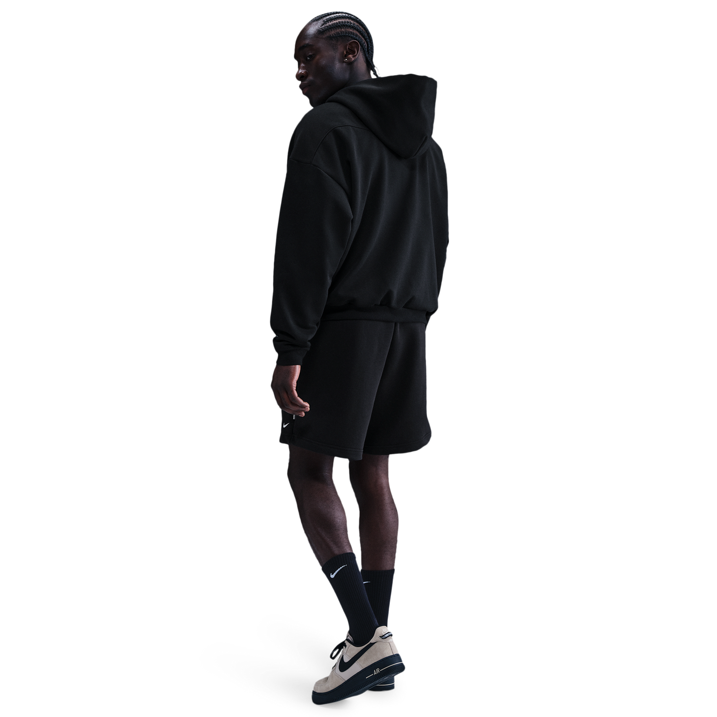 Nike TF SI Brush Hoodie - Men's - Pale Ivory/Black