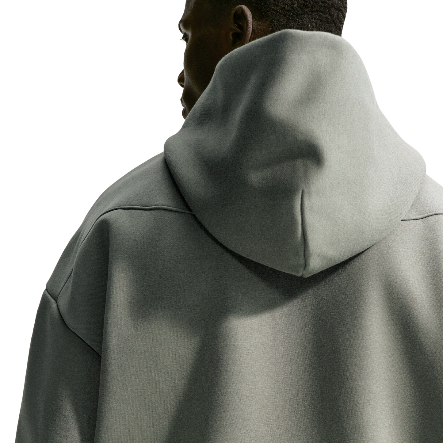 Nike TF SI Brush Hoodie - Men's - Dark Stucco/Pale Ivory