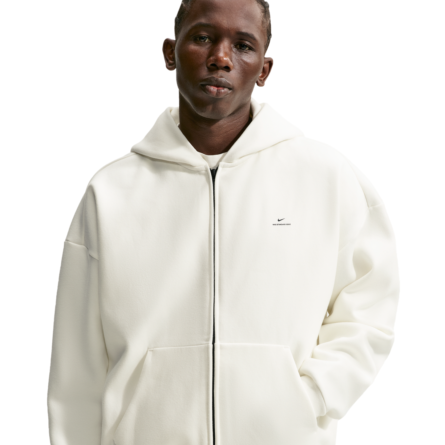Nike TF SI Brush Hoodie - Men's - Sail/Black