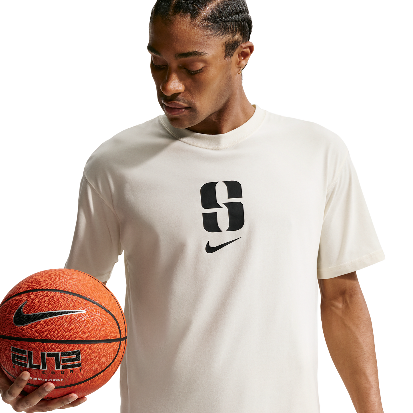Nike Dri-FIT Put In The Work T-Shirt - Men's - Coconut Milk