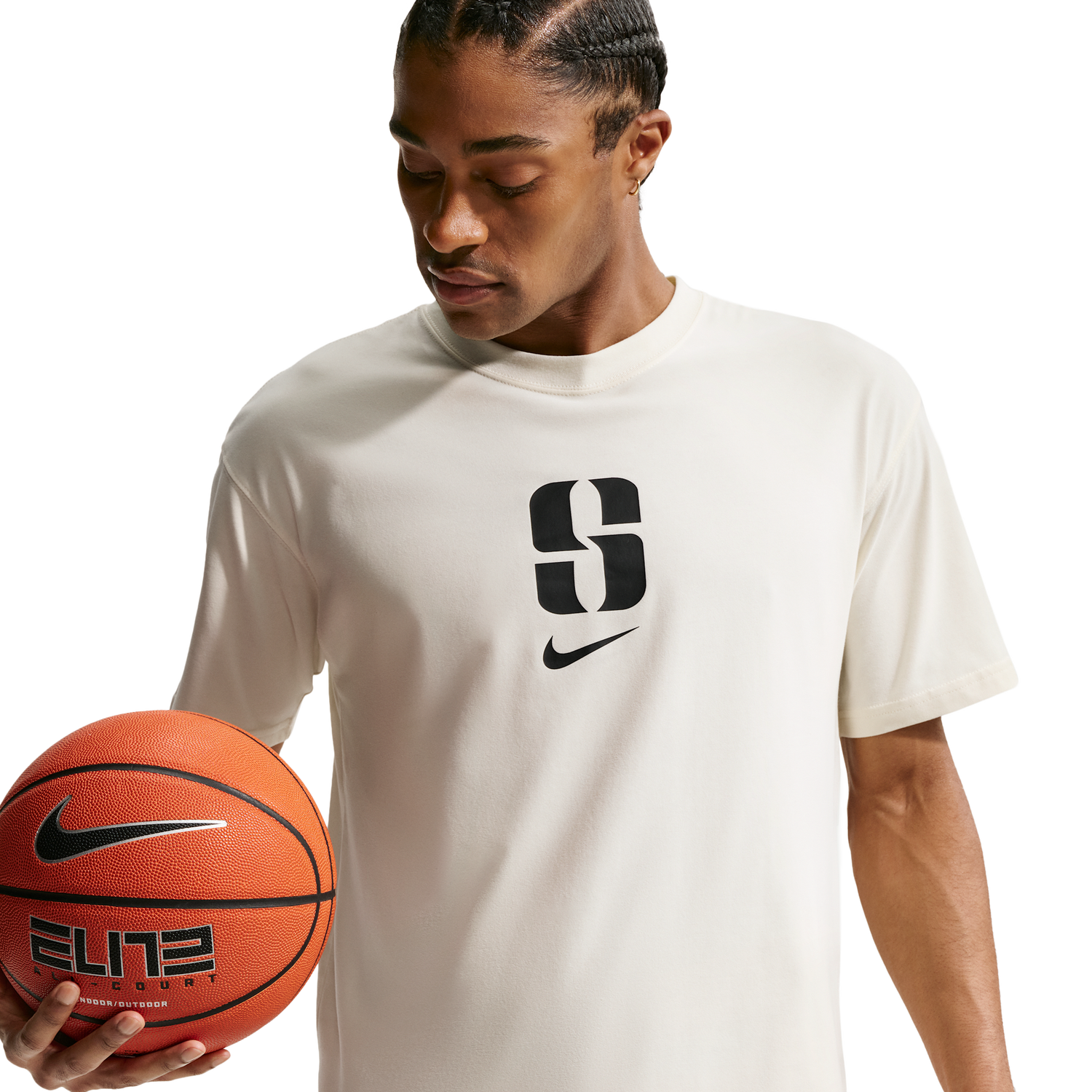 Nike Dri-FIT Put In The Work T-Shirt - Men's - Coconut Milk