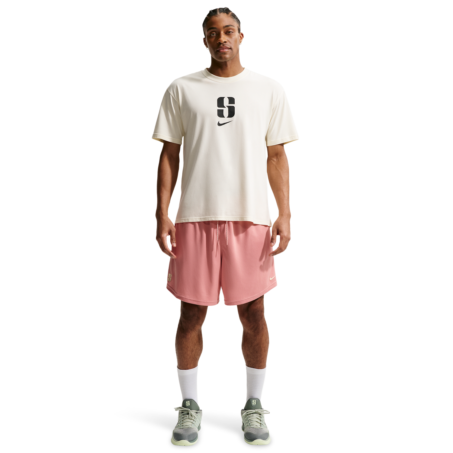 Nike Dri-FIT Put In The Work T-Shirt - Men's - Coconut Milk