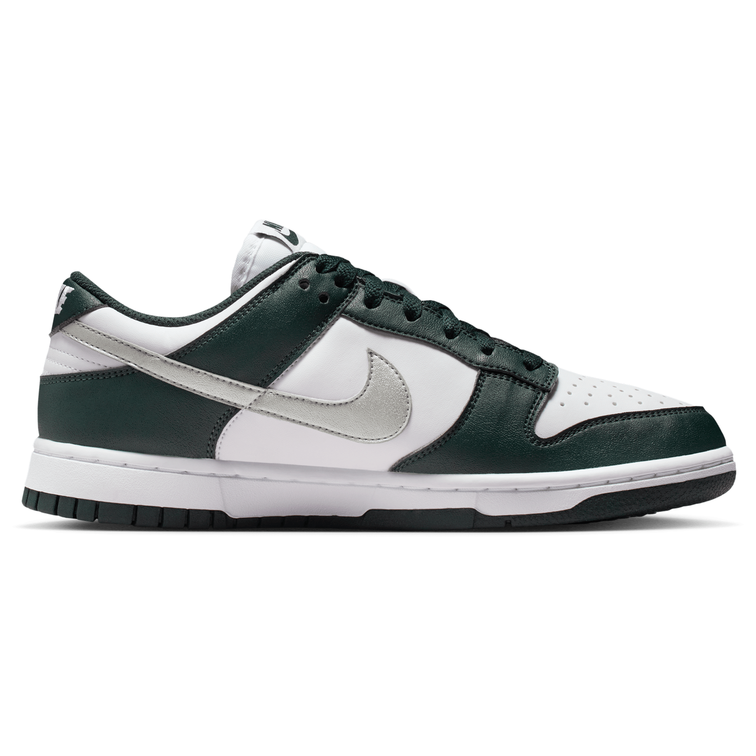 Nike Dunk Low - Women's - Mtlc Silver/Seaweed/White