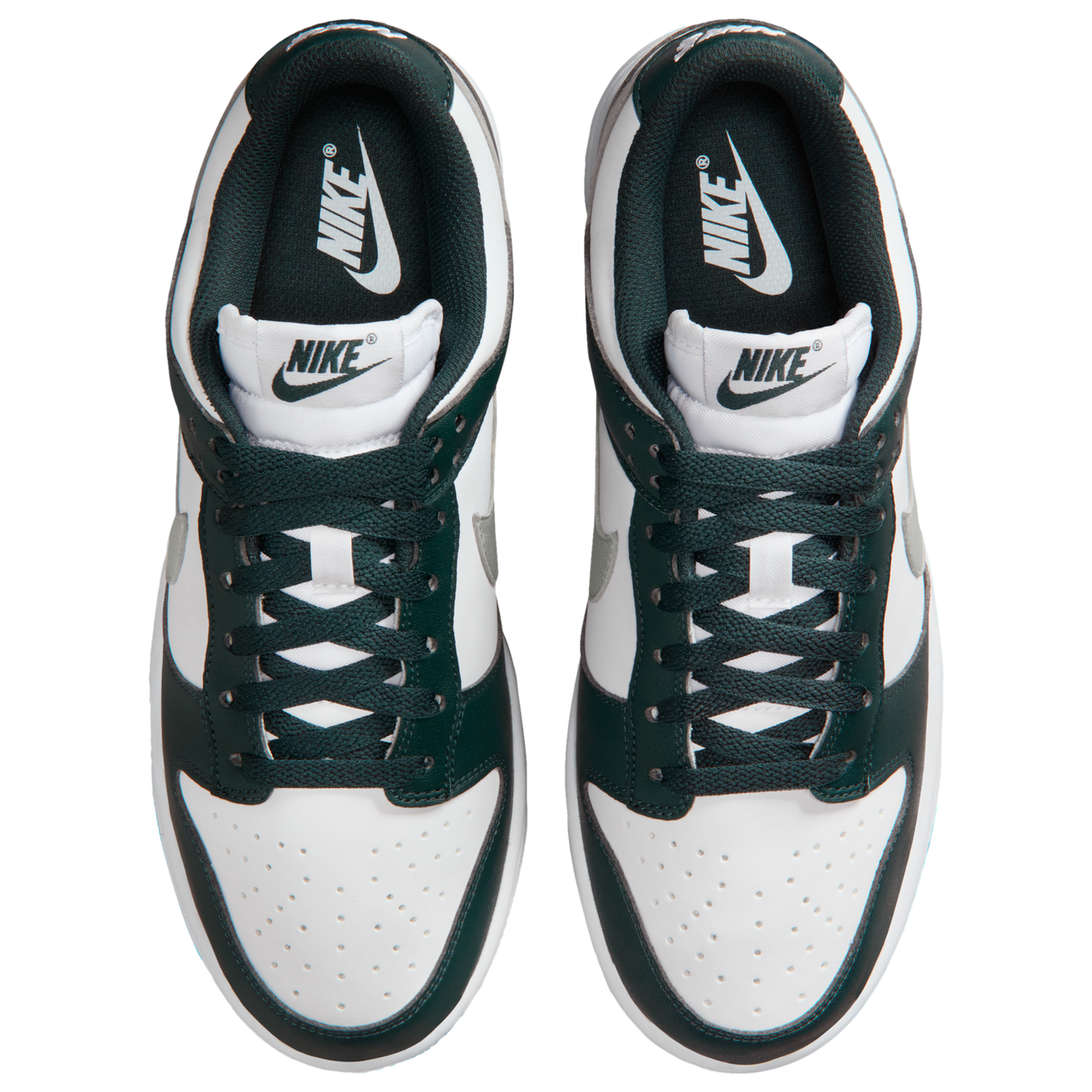 Nike Dunk Low - Women's - Mtlc Silver/Seaweed/White