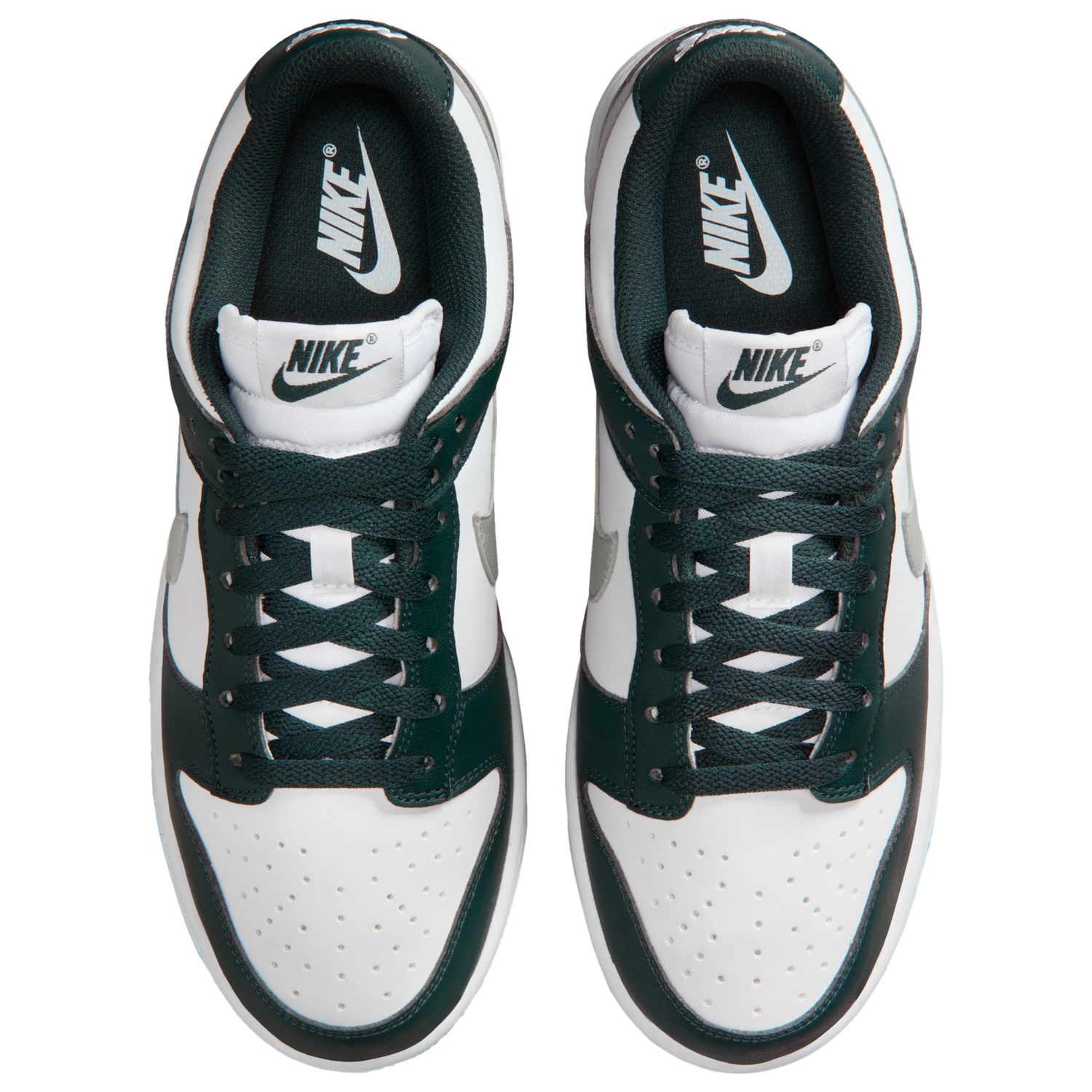 Nike Dunk Low - Women's - Mtlc Silver/Seaweed/White