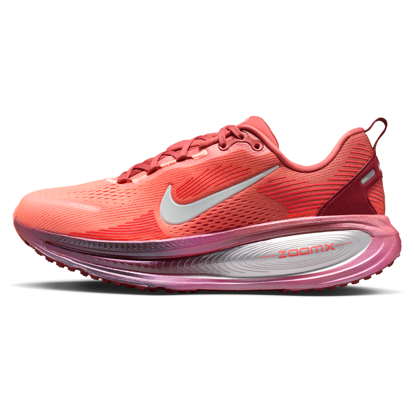 Nike Vomero 18 - Women's - Lt Redwood/Barely Green/Brt Crimson