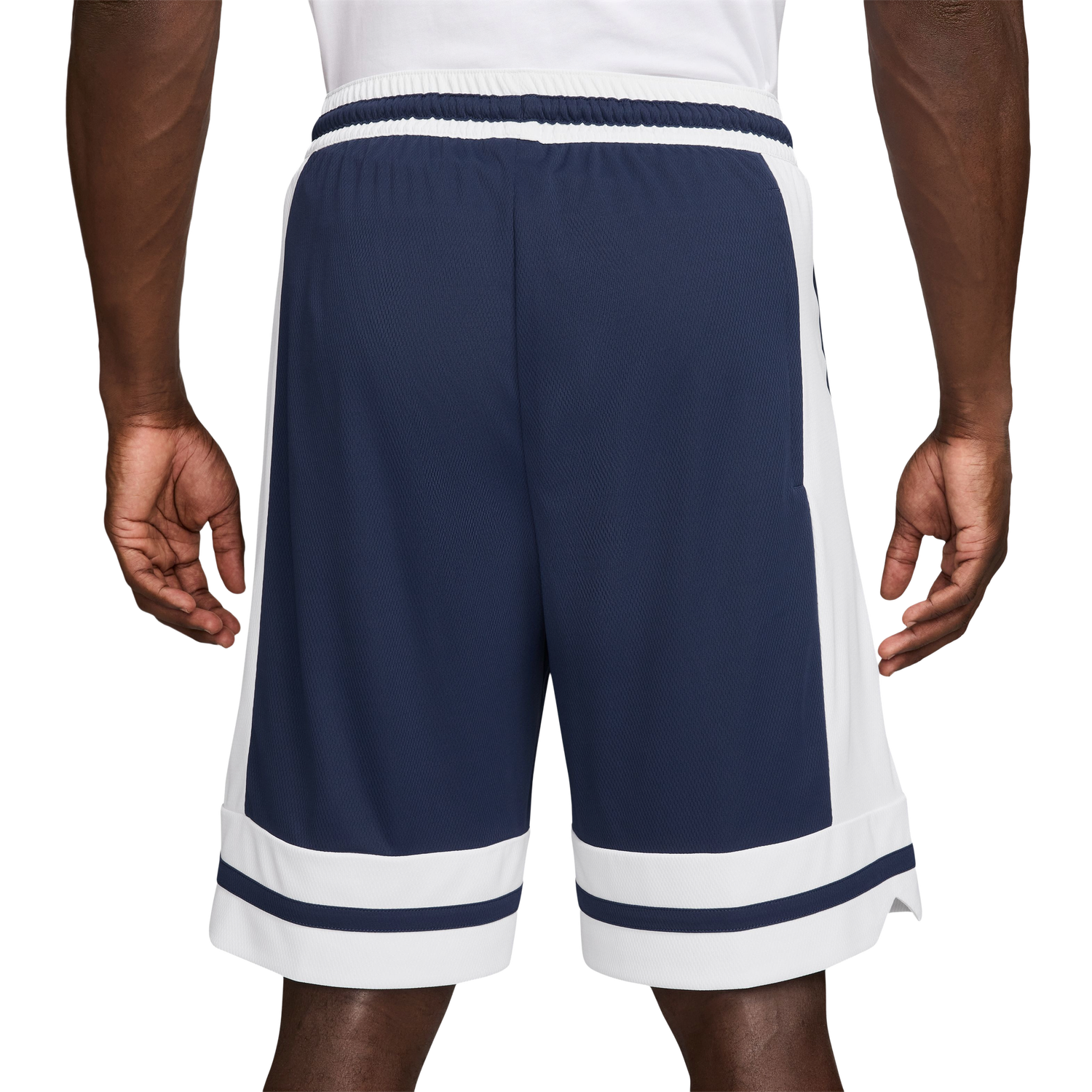 Nike Dri-FIT GM Classic 10" Shorts - Men's - White/Navy