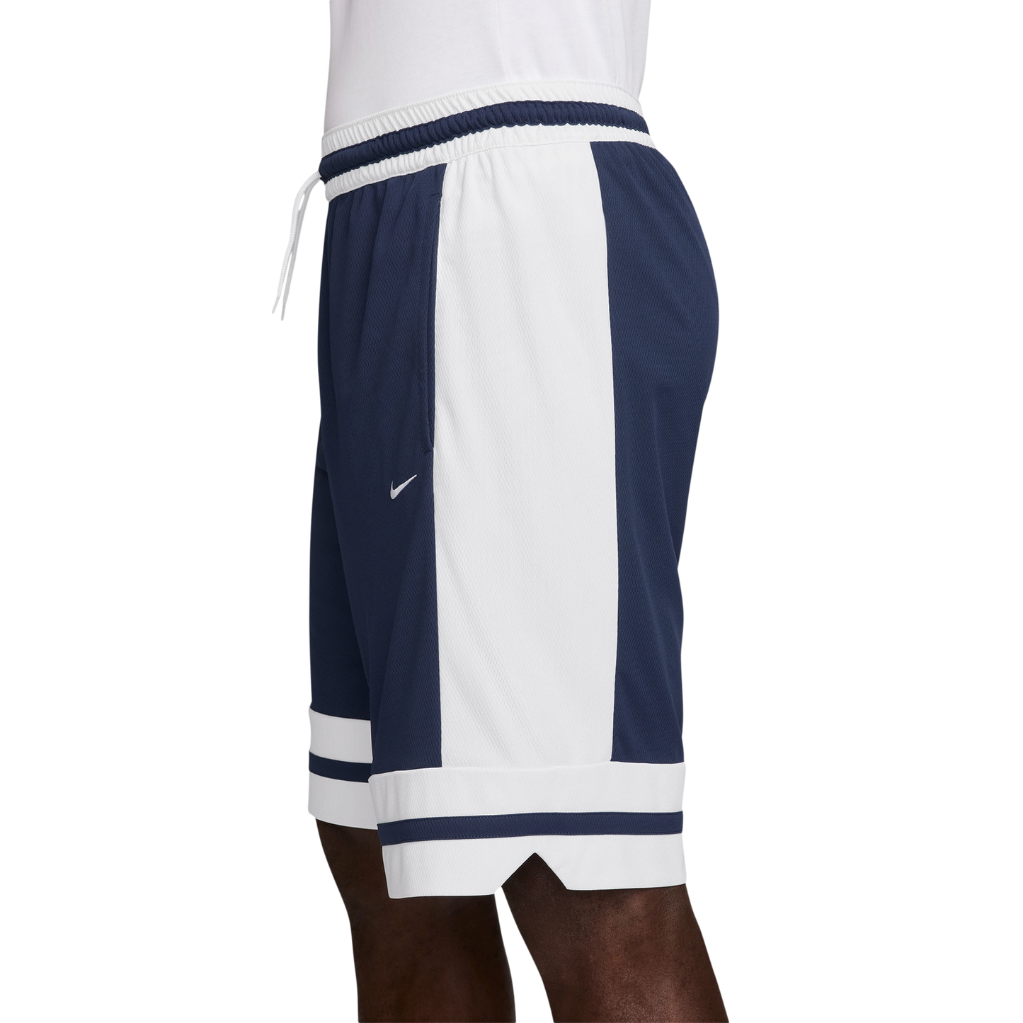Nike Dri-FIT GM Classic 10" Shorts - Men's - White/Navy