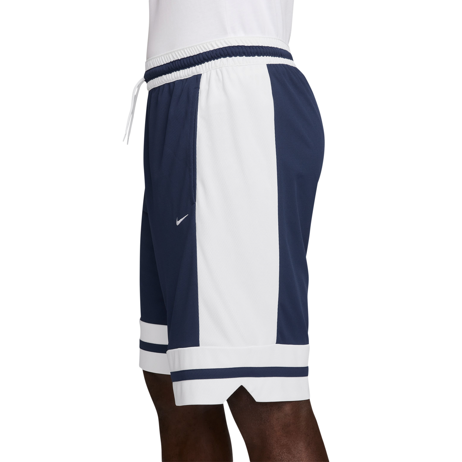 Nike Dri-FIT GM Classic 10" Shorts - Men's - White/Navy