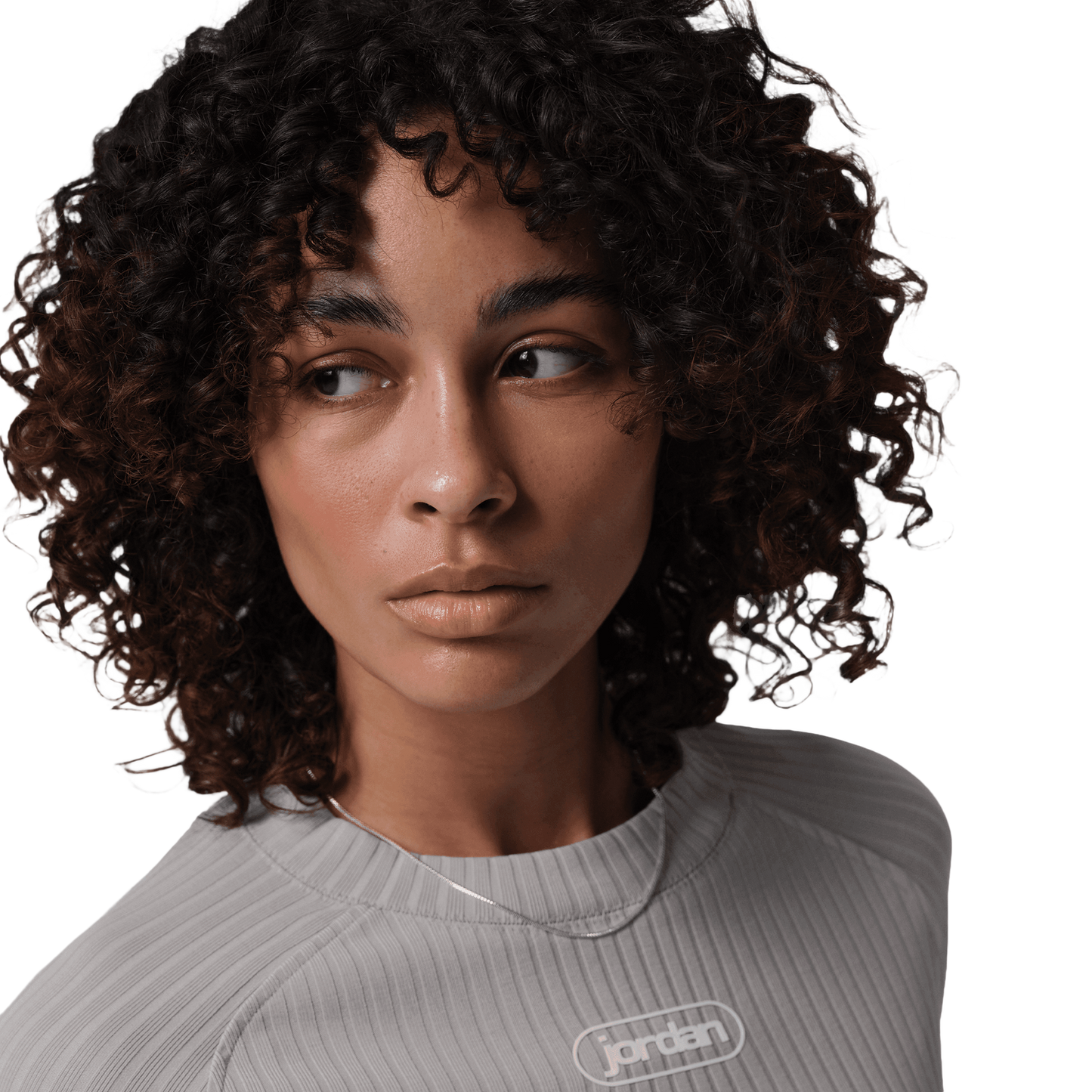 Jordan Flight Long Sleeve Top - Women's - Enigma Stone/Sail