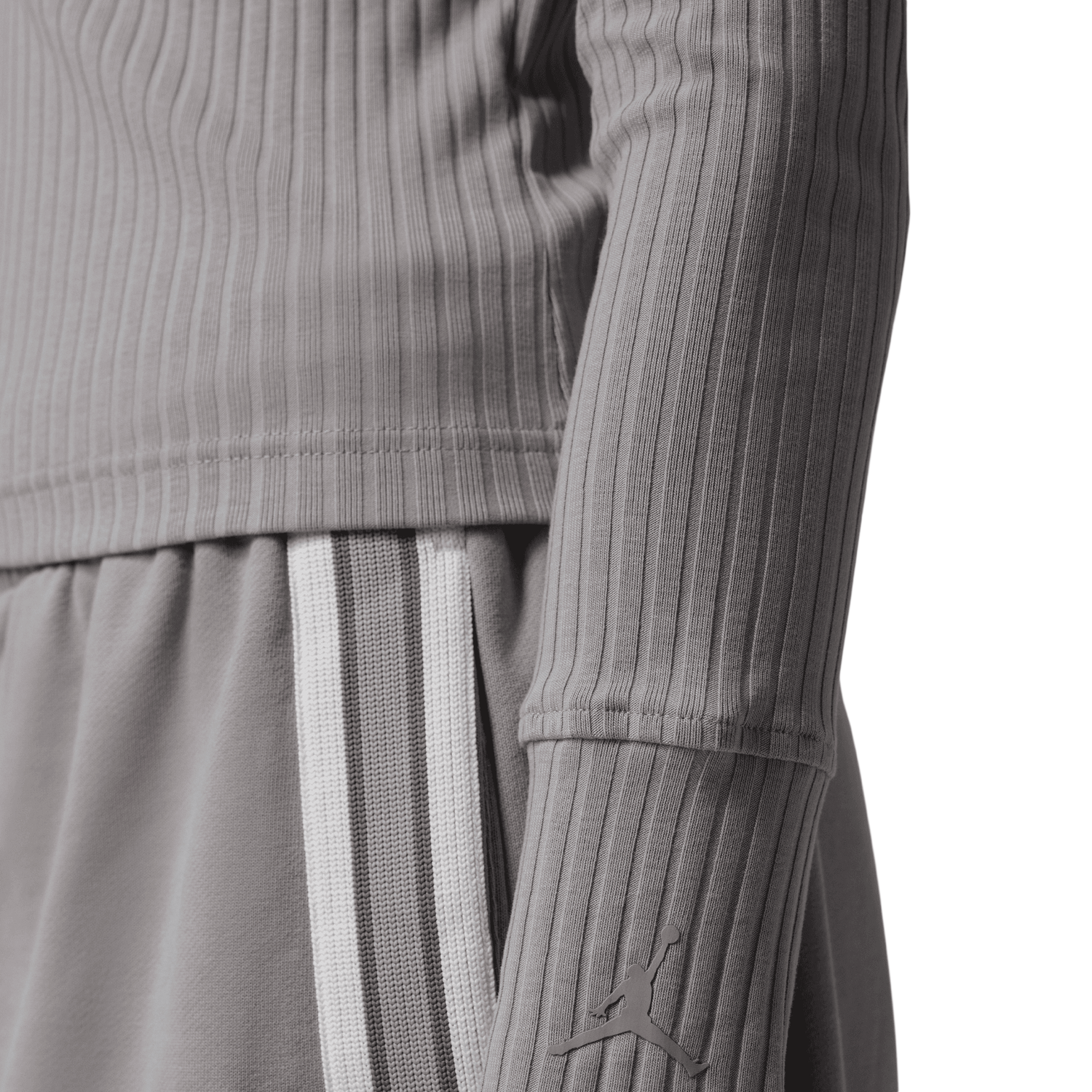 Jordan Flight Long Sleeve Top - Women's - Enigma Stone/Sail