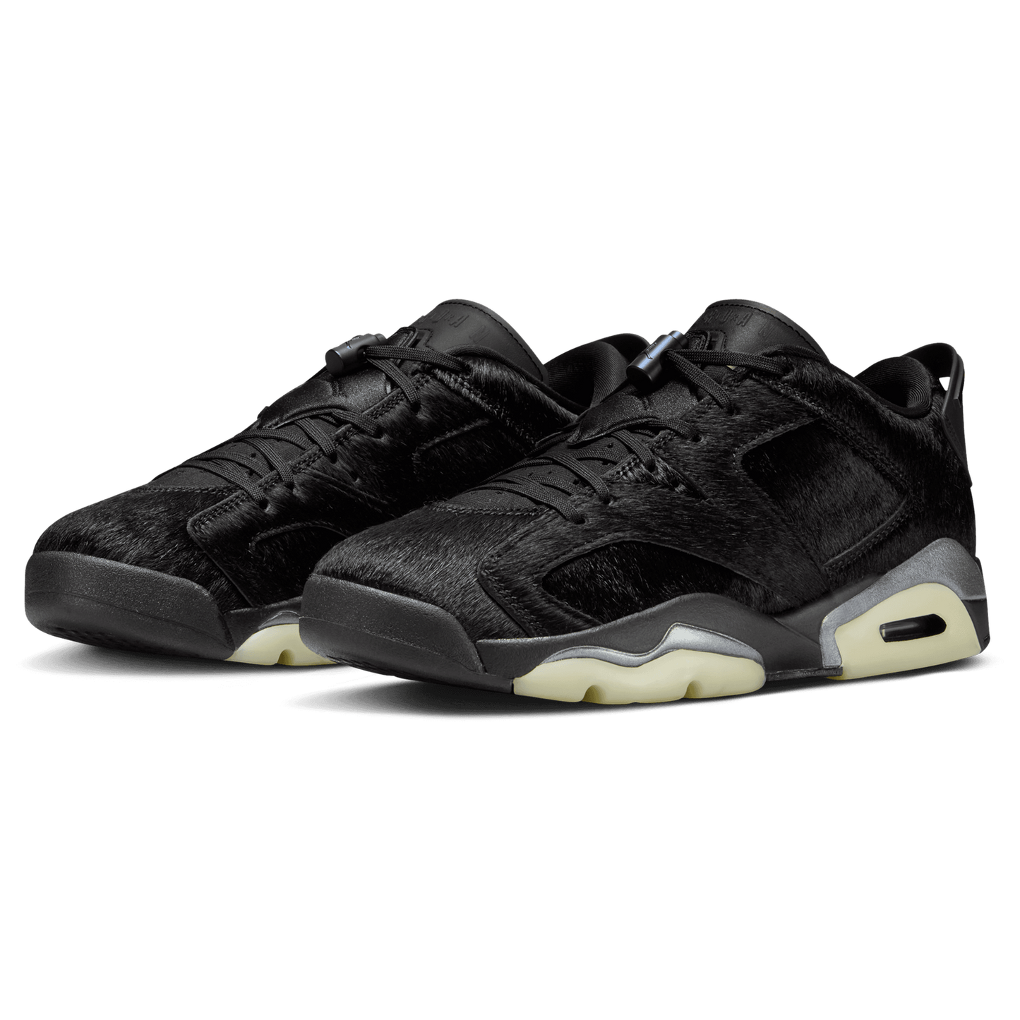 Jordan Retro 6 Low - Women's - Black/Black