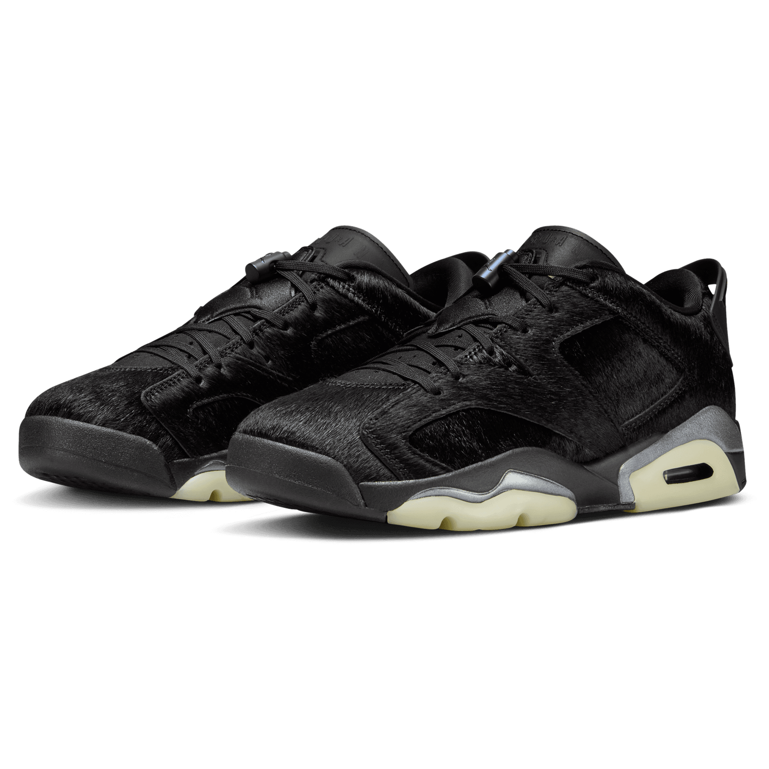 Jordan Retro 6 Low - Women's - Black/Black