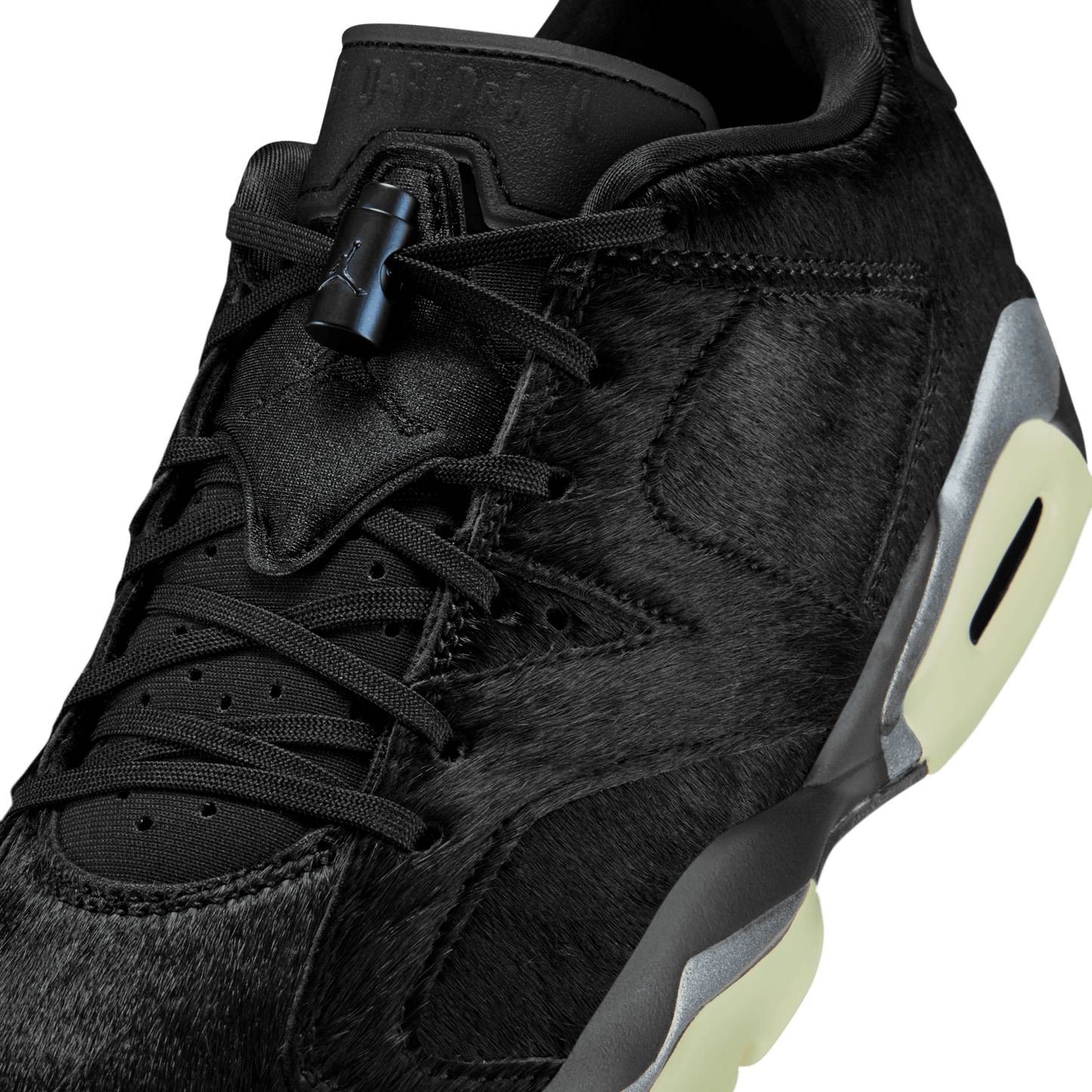 Jordan Retro 6 Low - Women's - Black/Black