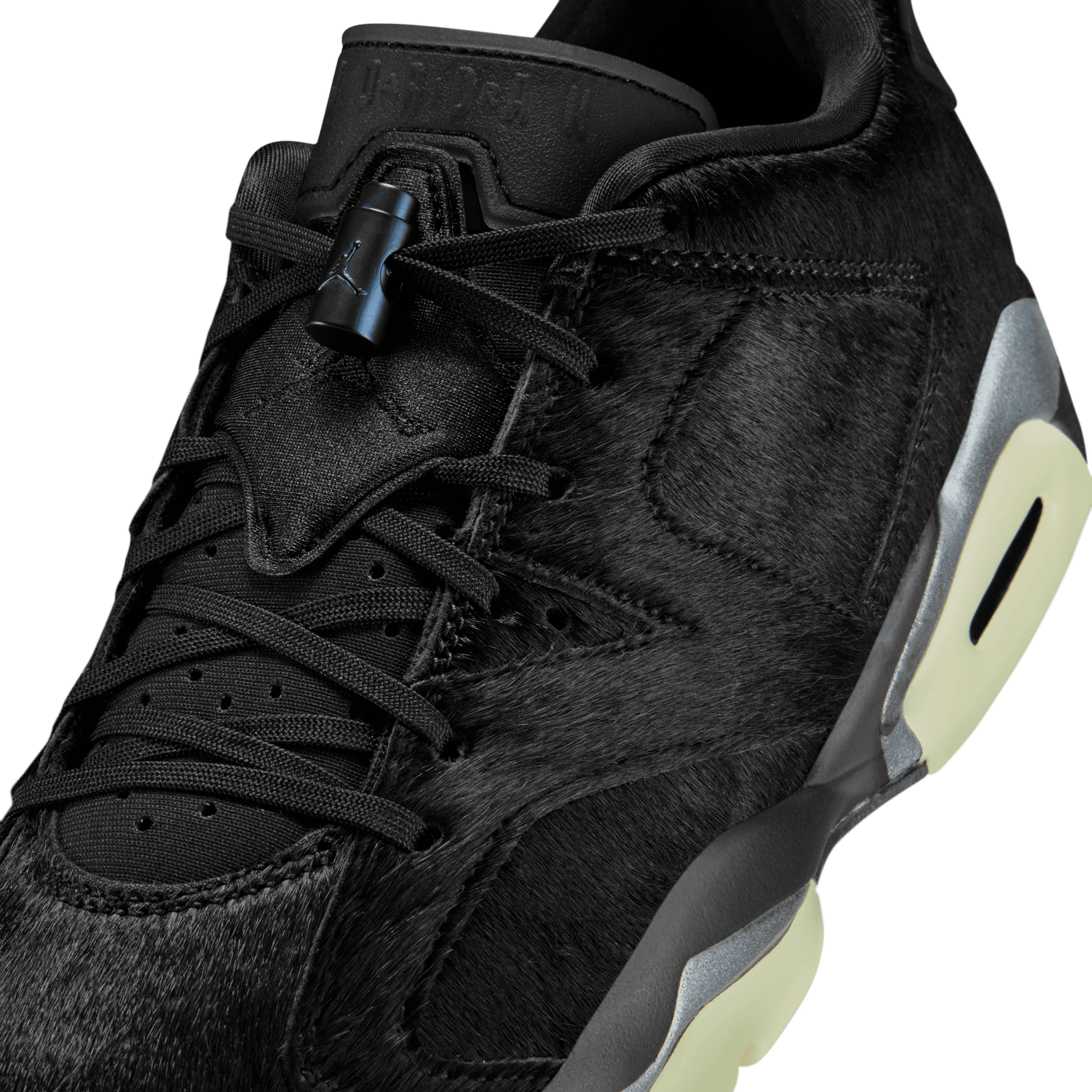 Jordan Retro 6 Low - Women's - Black/Black