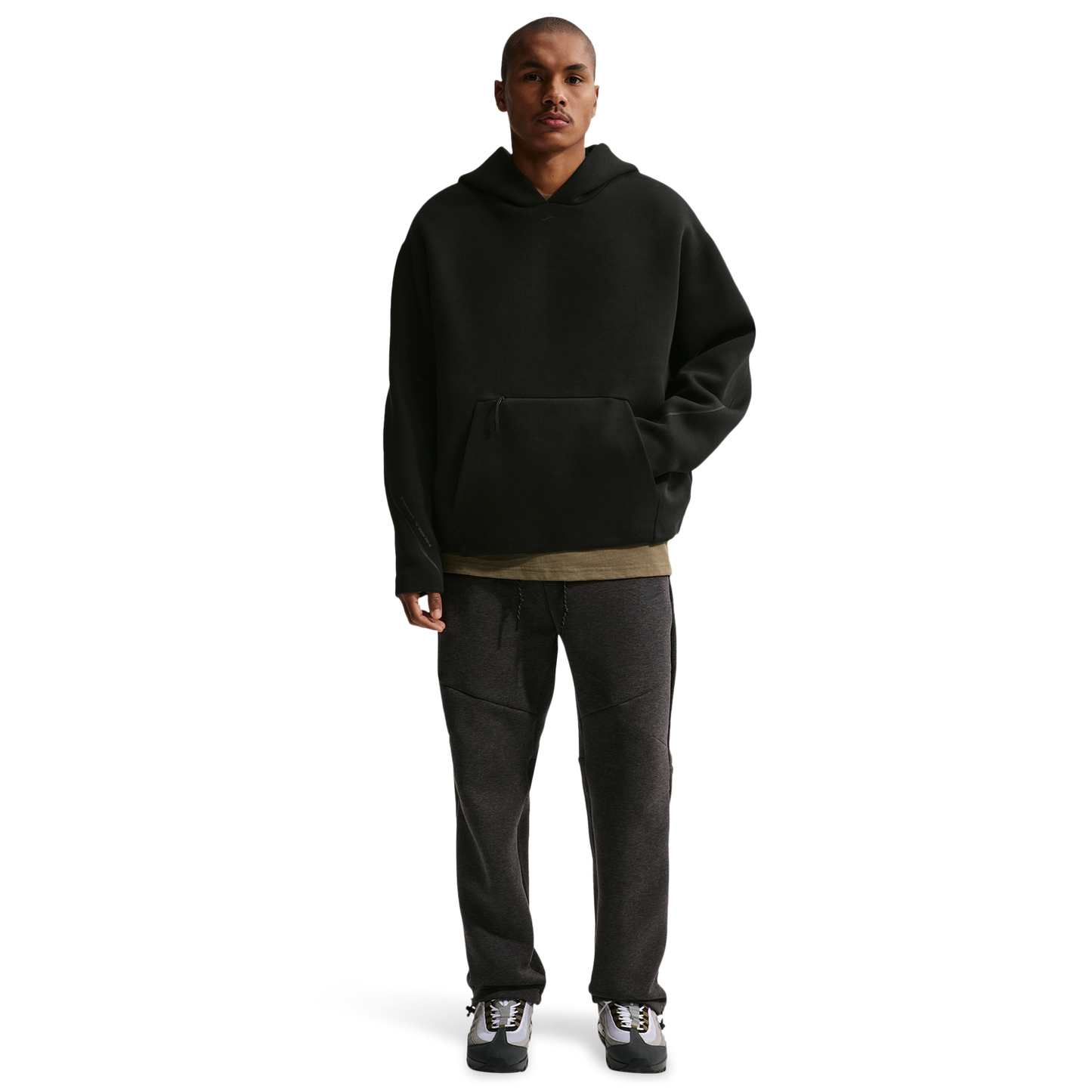 Nike Tech Ergo Pullover Hoodie - Men's - Black/Black