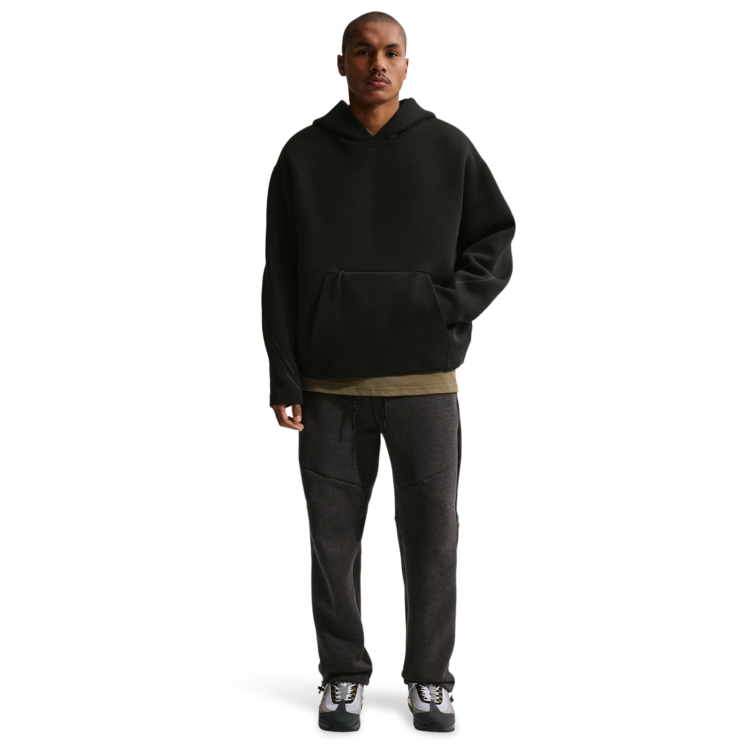 Nike Tech Ergo Pullover Hoodie - Men's - Black/Black