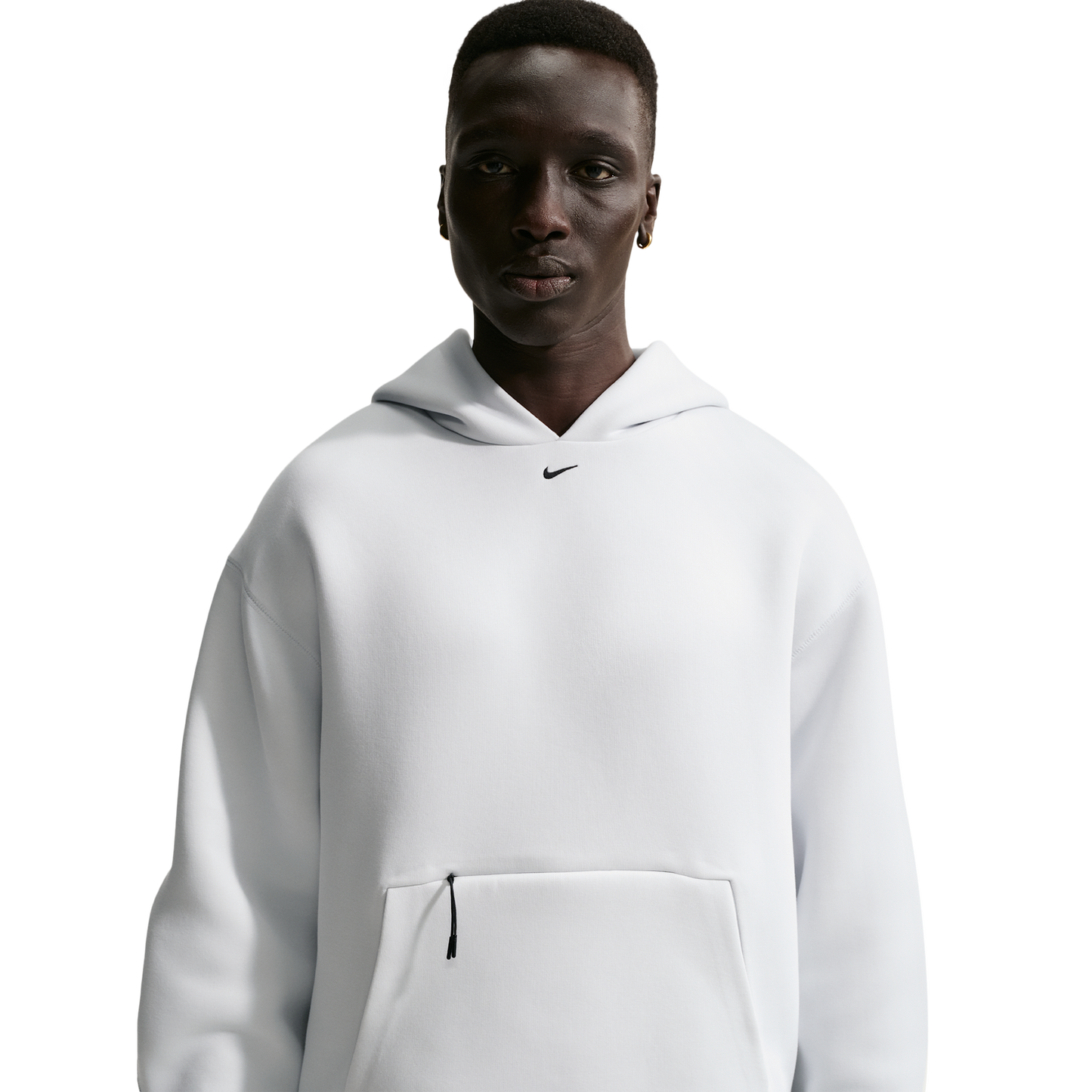 Nike Tech Ergo Pullover Hoodie - Men's - Off White/Black
