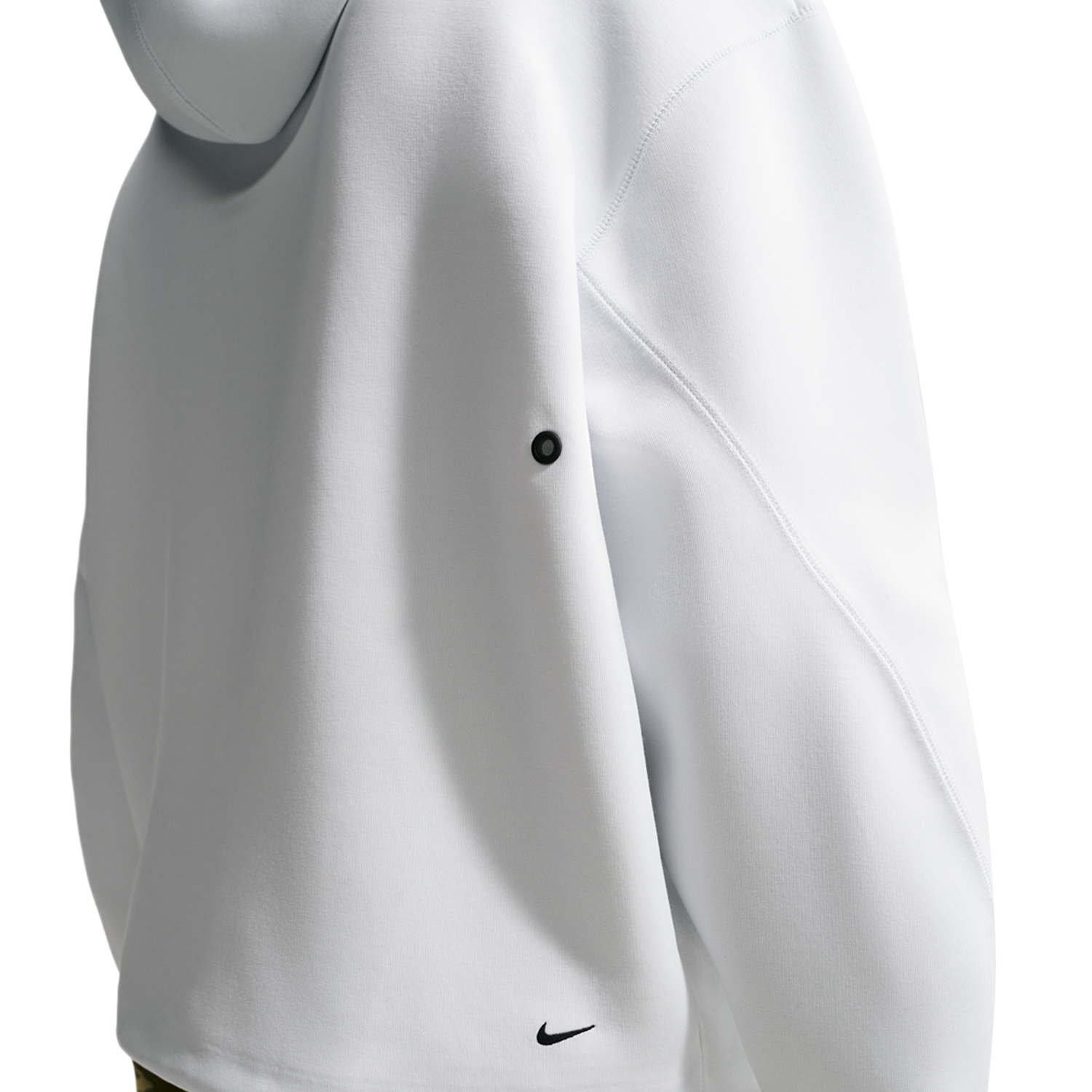 Nike Tech Ergo Pullover Hoodie - Men's - Off White/Black