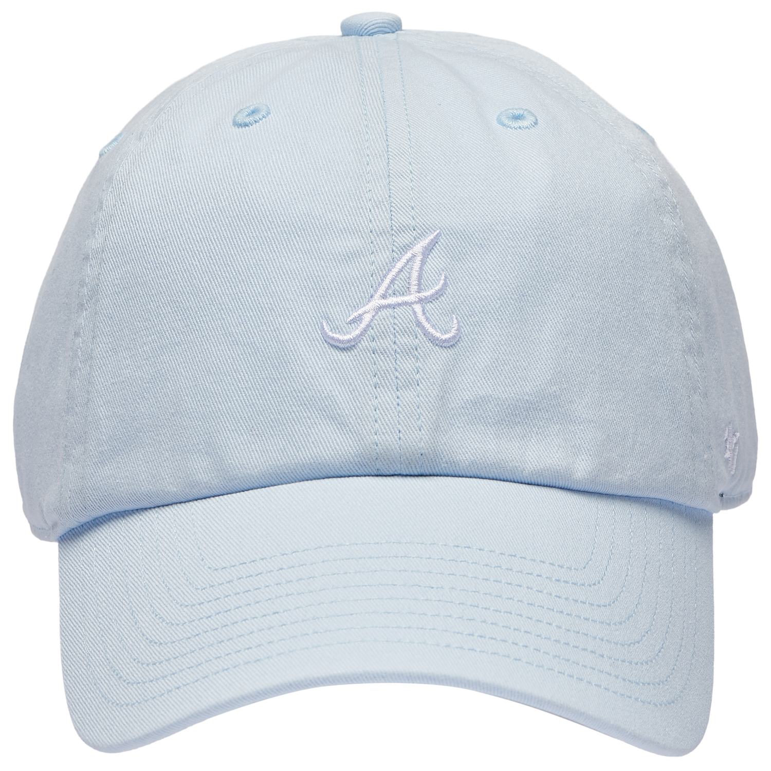 47 Brand Braves Base Runner Ballpark 47 Clean Up Cap - Men's - Blue/Multi