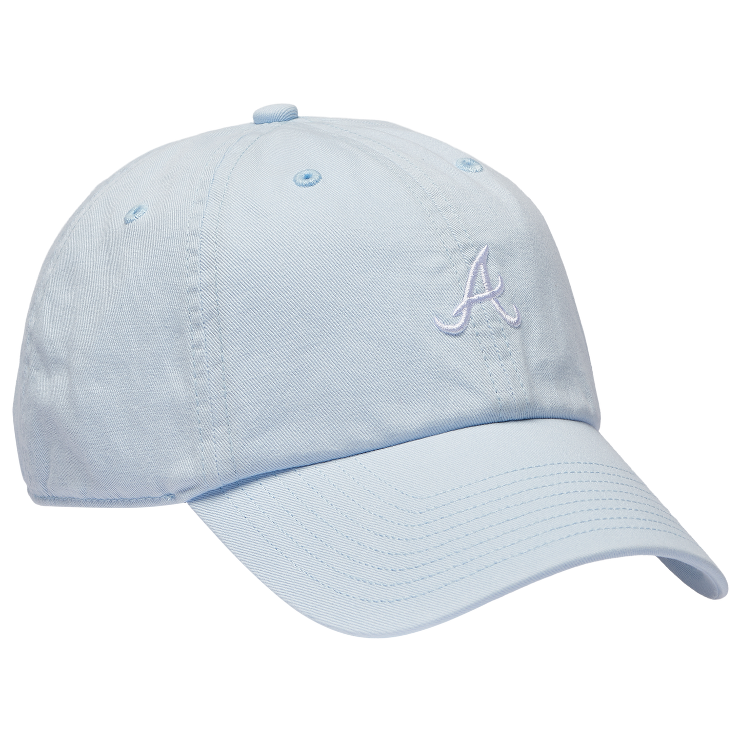 47 Brand Braves Base Runner Ballpark 47 Clean Up Cap - Men's - Blue/Multi