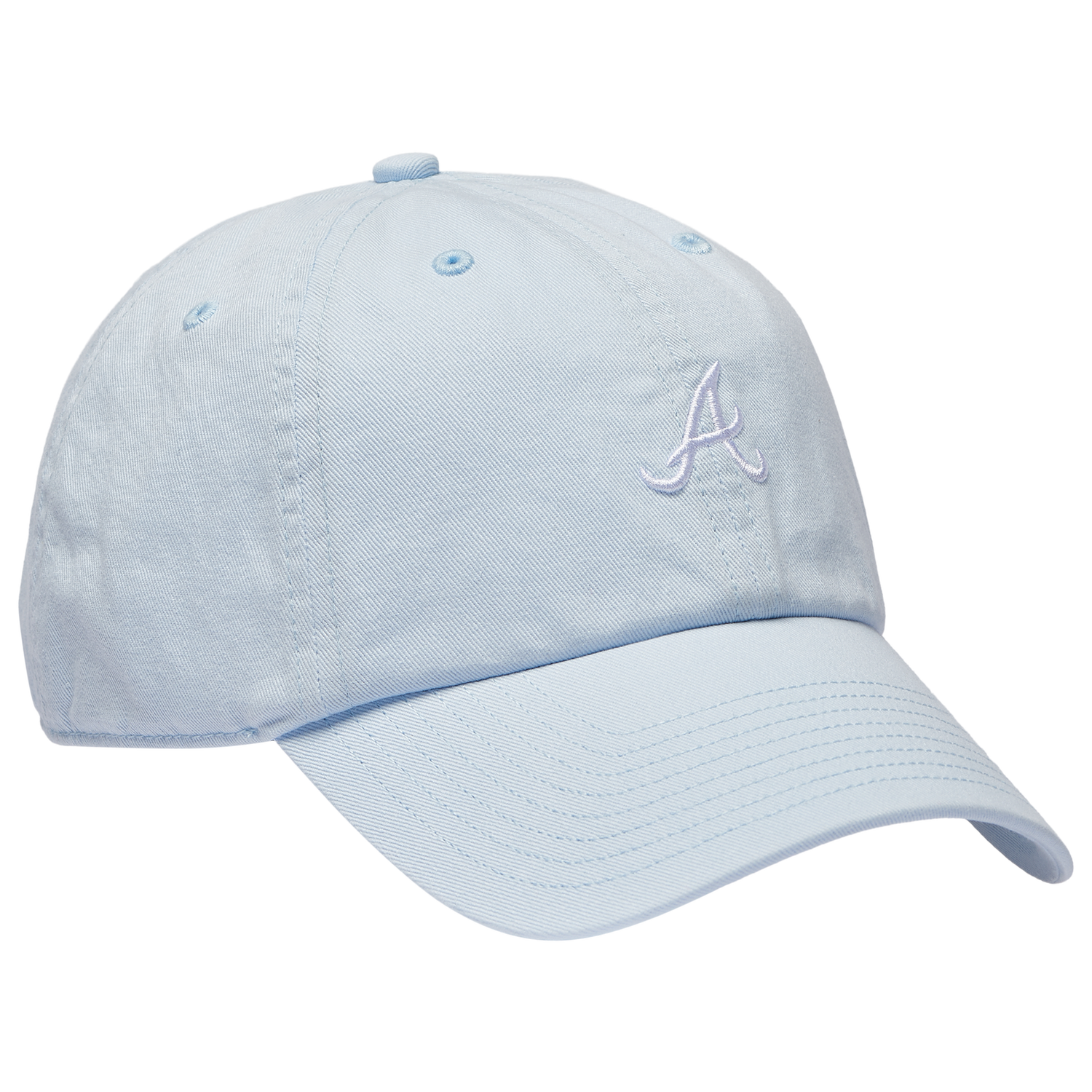 47 Brand Braves Base Runner Ballpark 47 Clean Up Cap - Men's - Blue/Multi