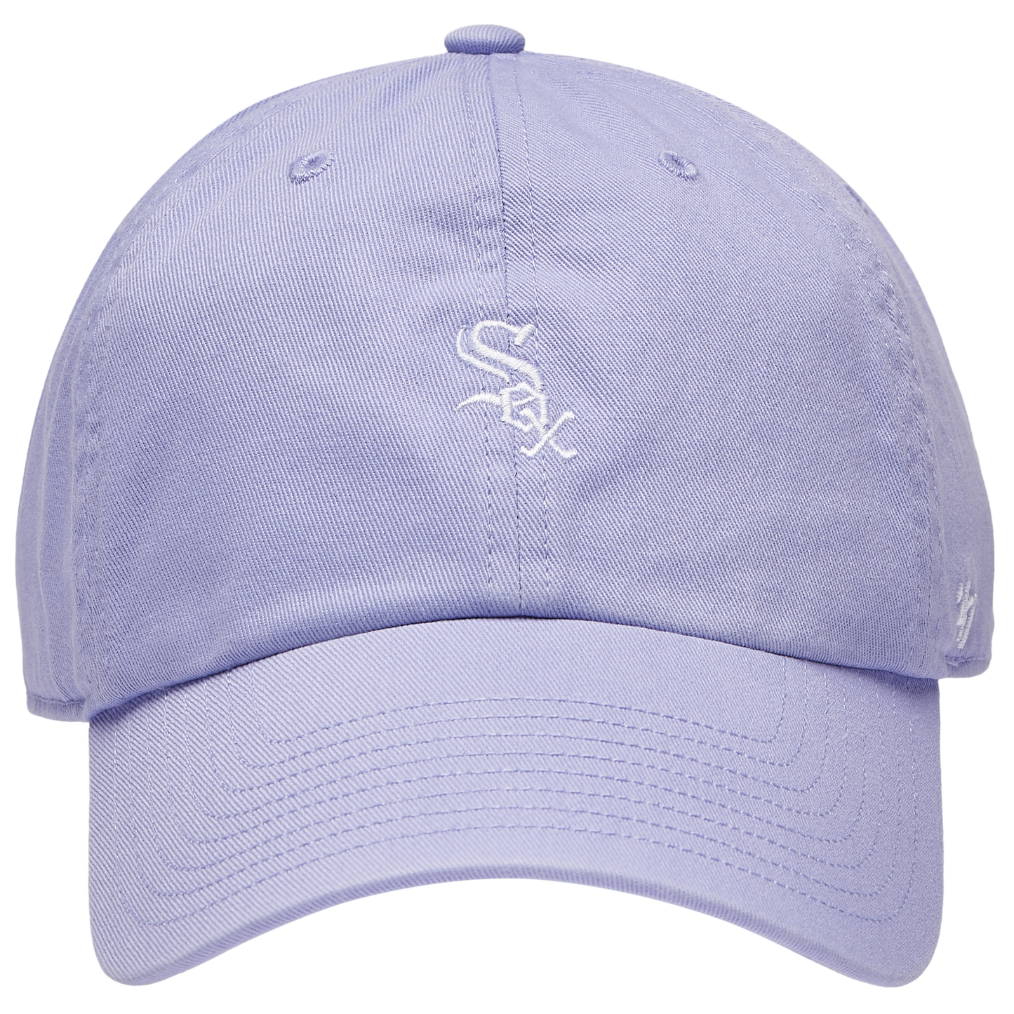 47 Brand White Sox Base Runner Ballpark 47 Clean Up Cap - Men's - Purple/Multi