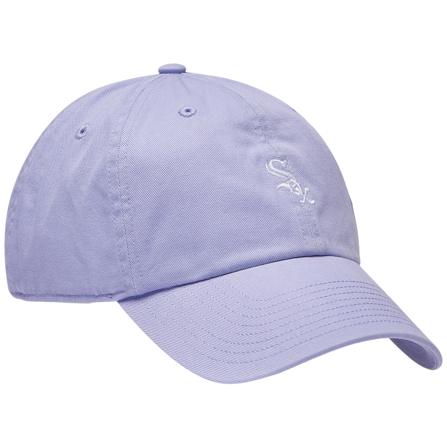47 Brand White Sox Base Runner Ballpark 47 Clean Up Cap - Men's - Purple/Multi