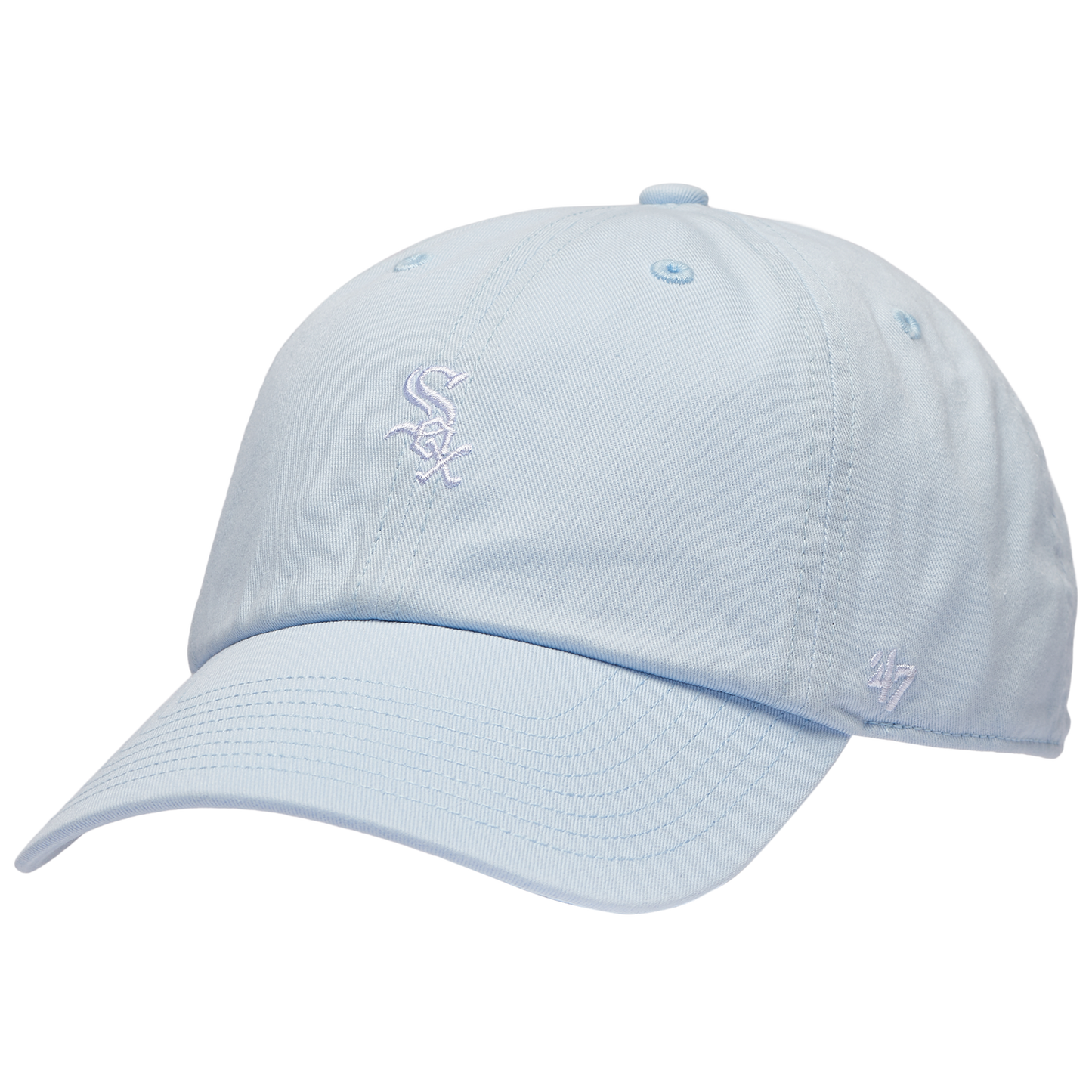 47 Brand White Sox Base Runner Ballpark 47 Clean Up Cap - Men's - Blue/Multi