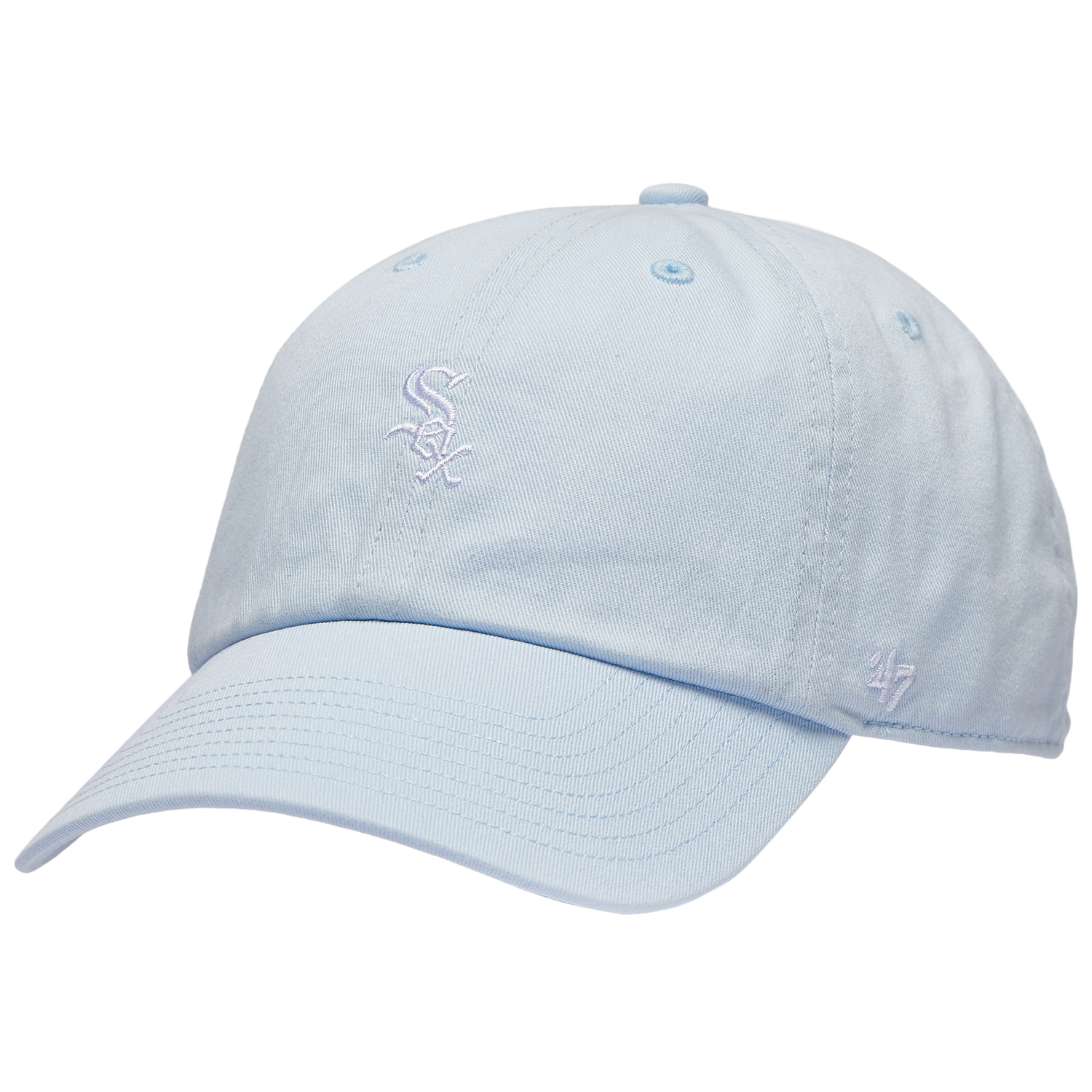 47 Brand White Sox Base Runner Ballpark 47 Clean Up Cap - Men's - Blue/Multi