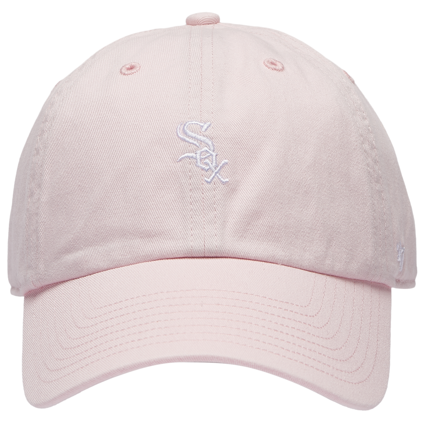 47 Brand White Sox Base Runner Ballpark 47 Clean Up Cap - Men's - Pink/Multi