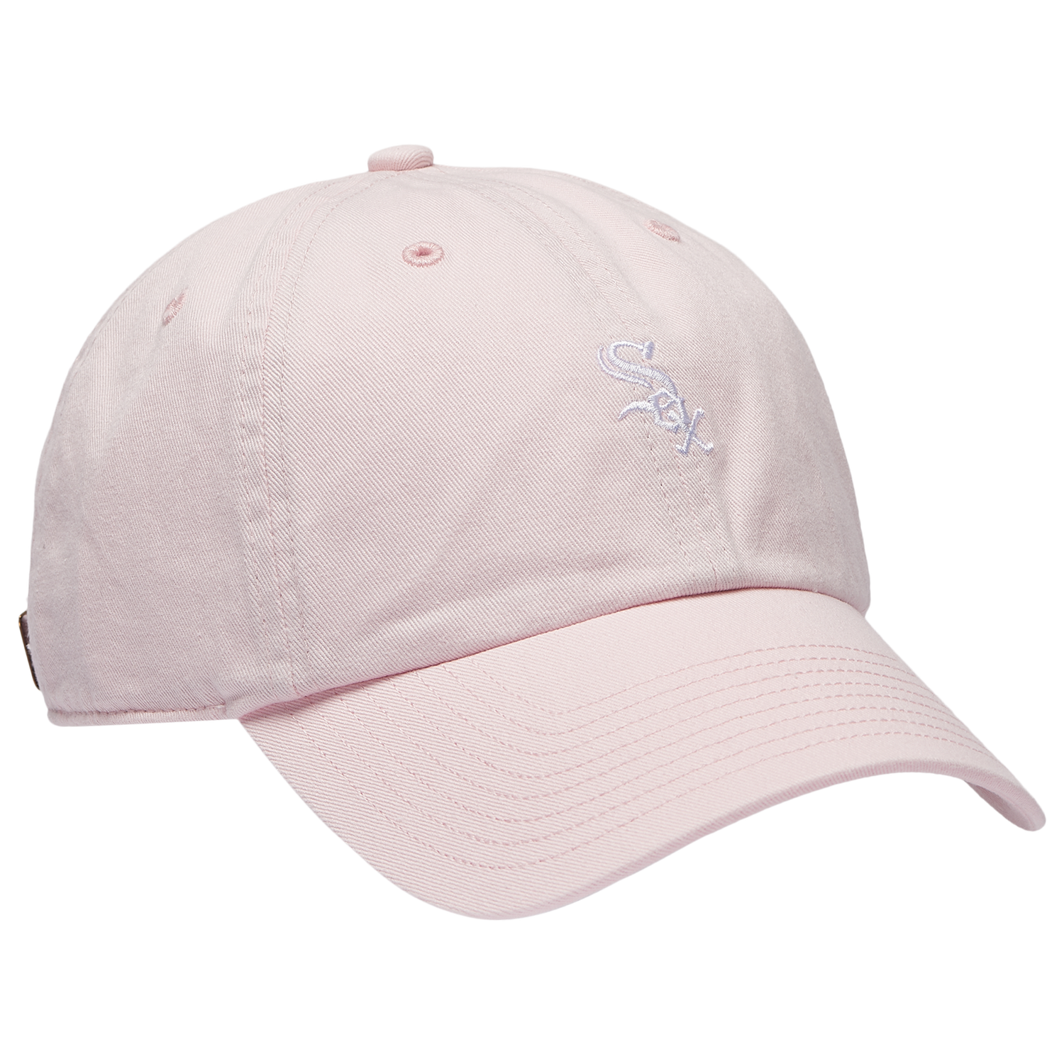 47 Brand White Sox Base Runner Ballpark 47 Clean Up Cap - Men's - Pink/Multi