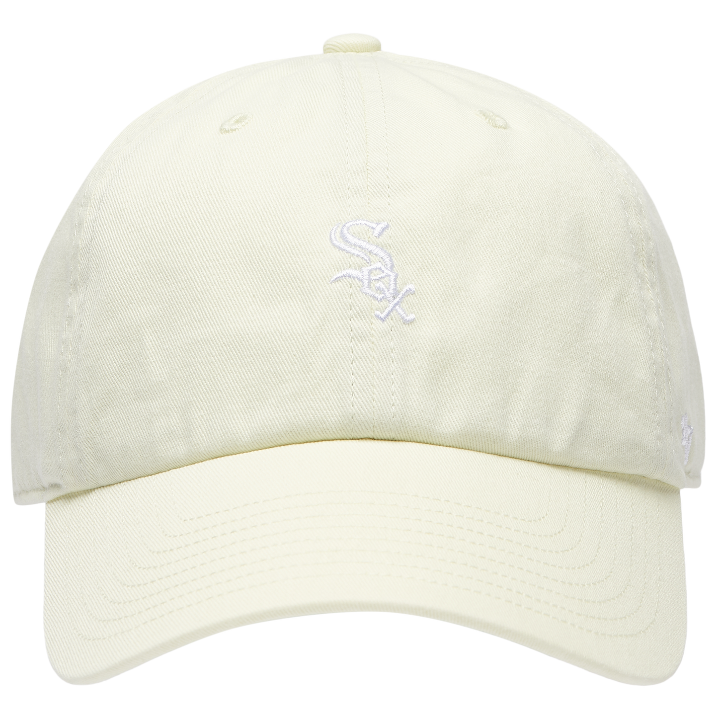 47 Brand White Sox Base Runner Ballpark 47 Clean Up Cap - Men's - Yellow/Multi