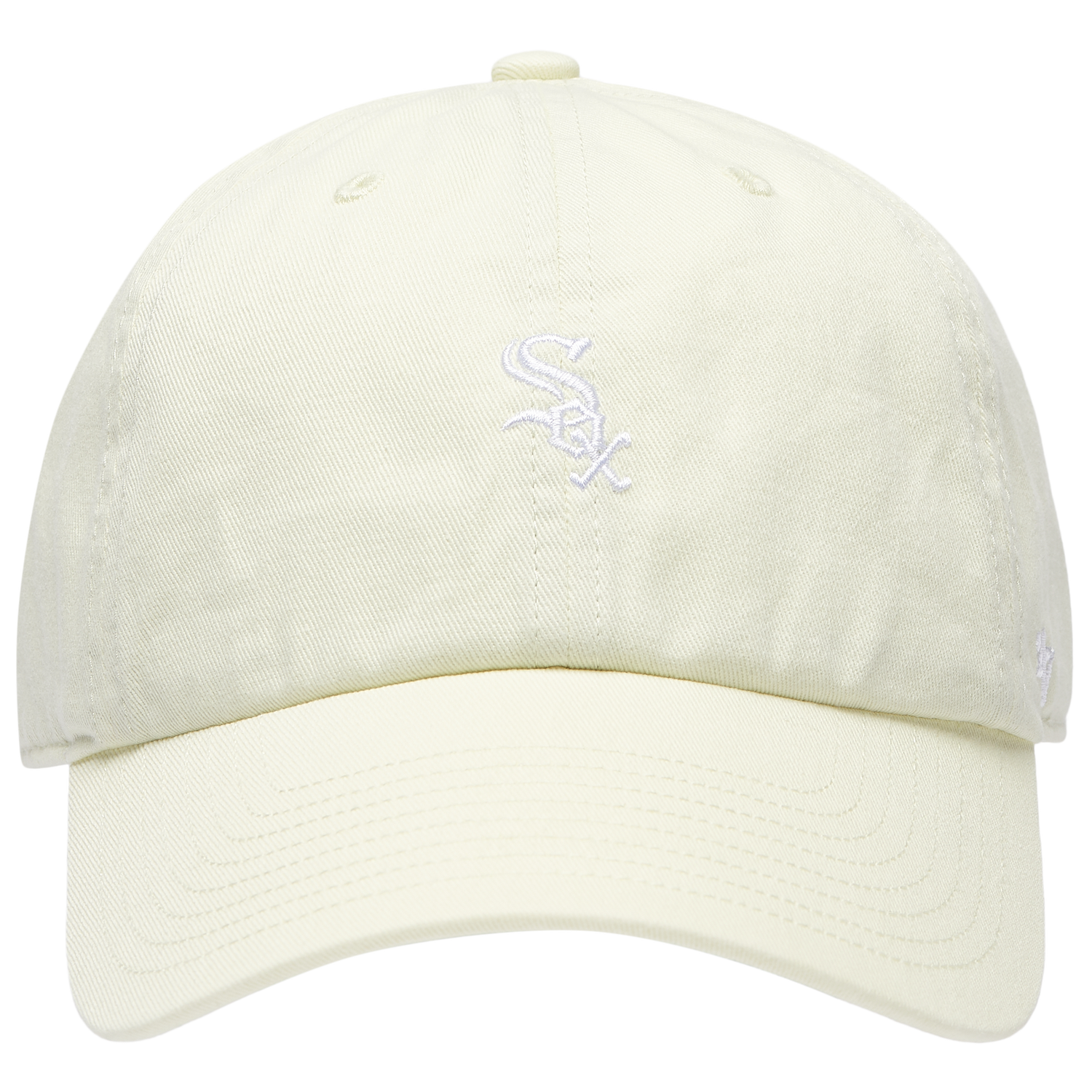 47 Brand White Sox Base Runner Ballpark 47 Clean Up Cap - Men's - Yellow/Multi
