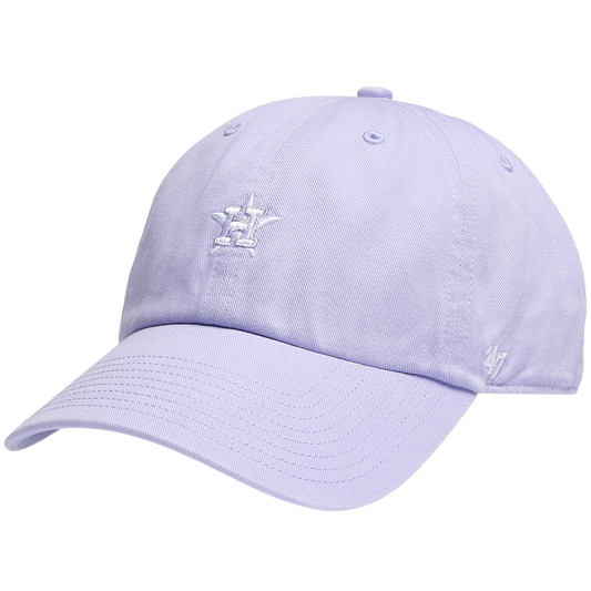 47 Brand Astros Base Runner Ballpark 47 Clean Up Cap - Men's - Purple/Multi