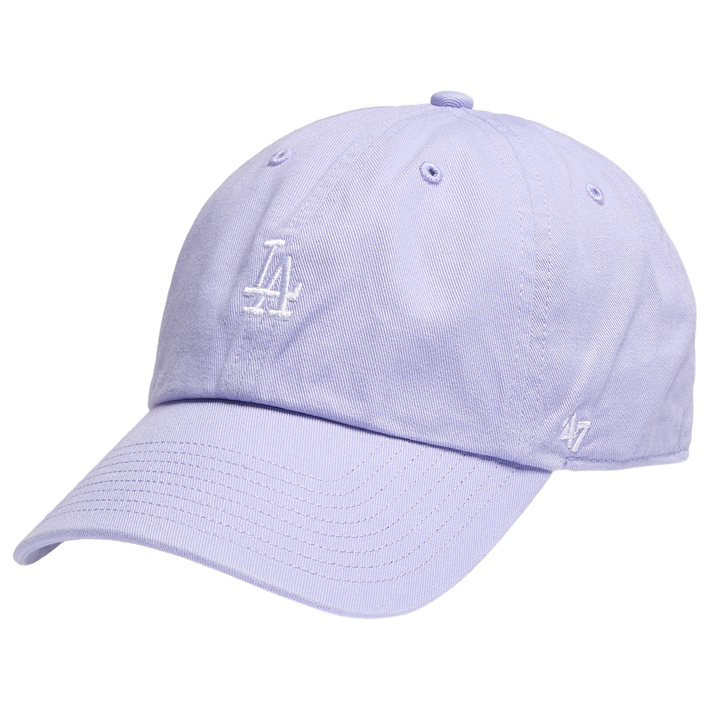 47 Brand Dodgers Base Runner Ballpark 47 Clean Up Cap - Men's - Purple/Multi