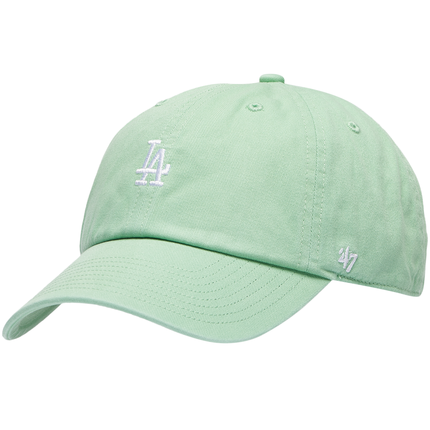 47 Brand Dodgers Base Runner Ballpark 47 Clean Up Cap - Men's - Multi/Green