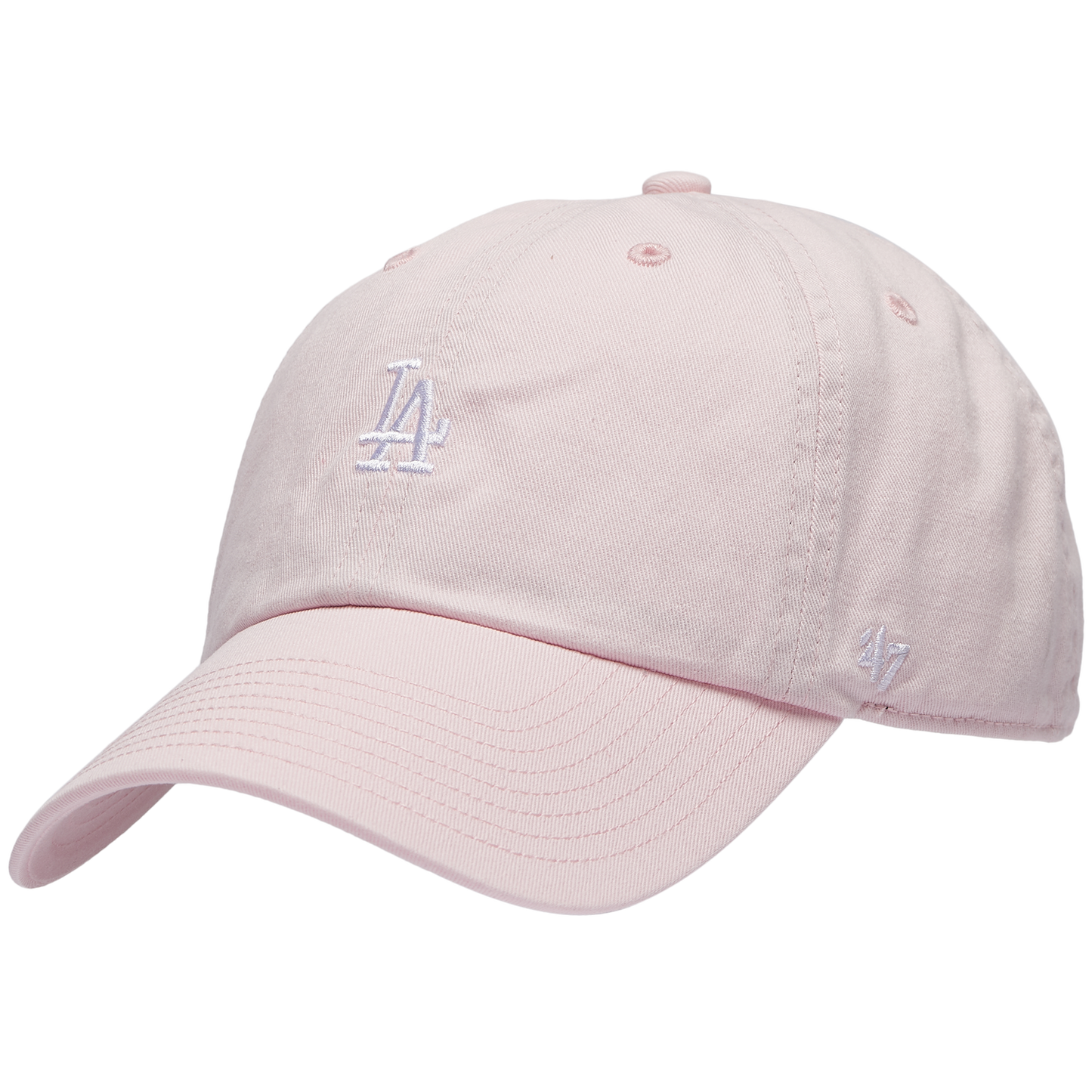 47 Brand Dodgers Base Runner Ballpark 47 Clean Up Cap - Men's - Multi/Pink