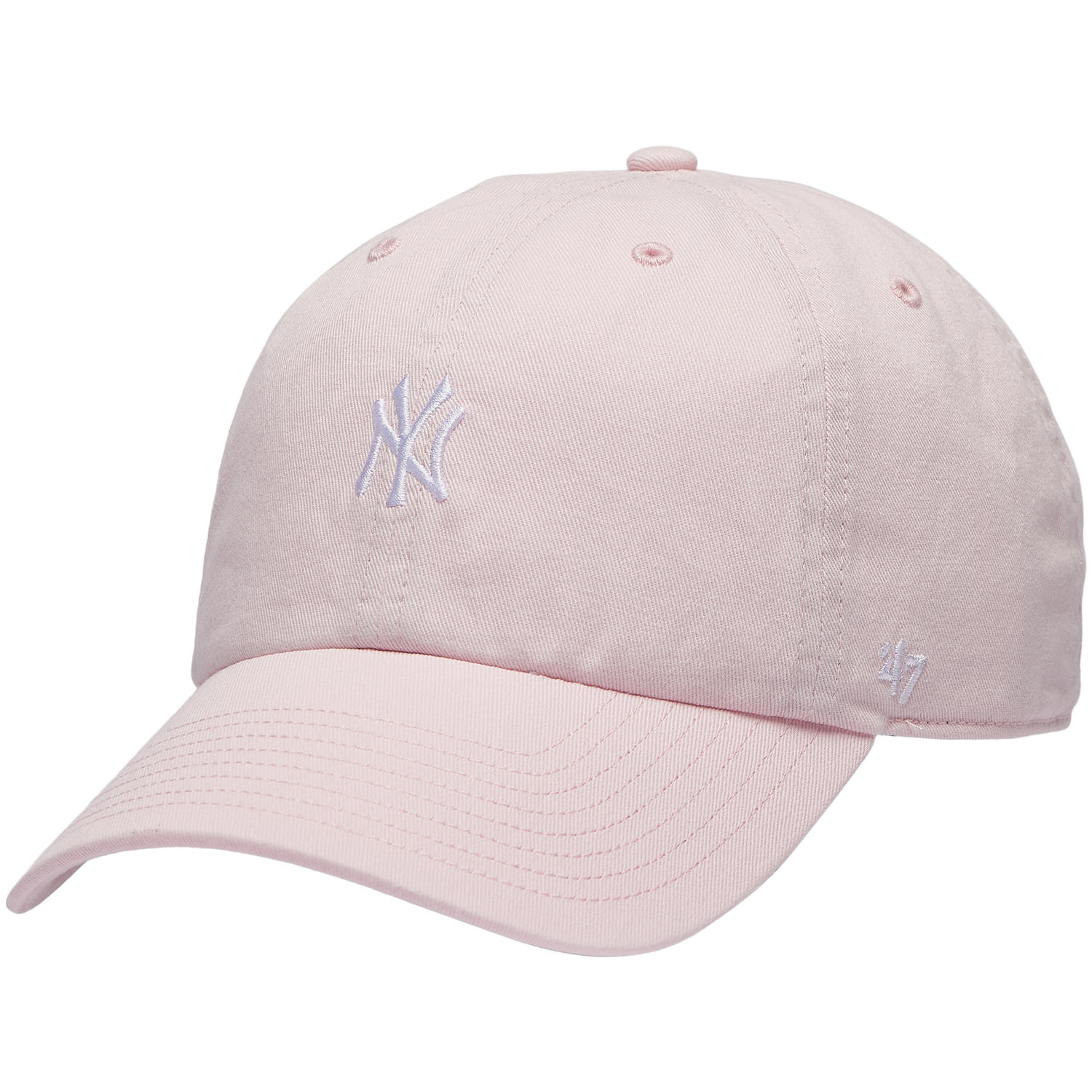 47 Brand Yankees Base Runner Ballpark 47 Clean Up Cap - Men's - Pink/Multi