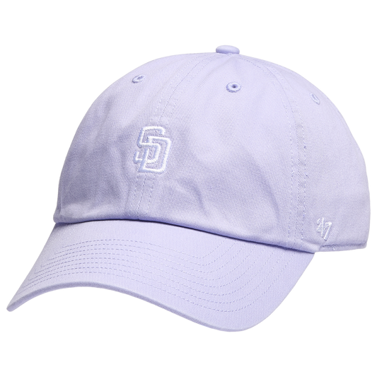 47 Brand Padres Base Runner Ballpark 47 Clean Up Cap - Men's - Multi/Purple